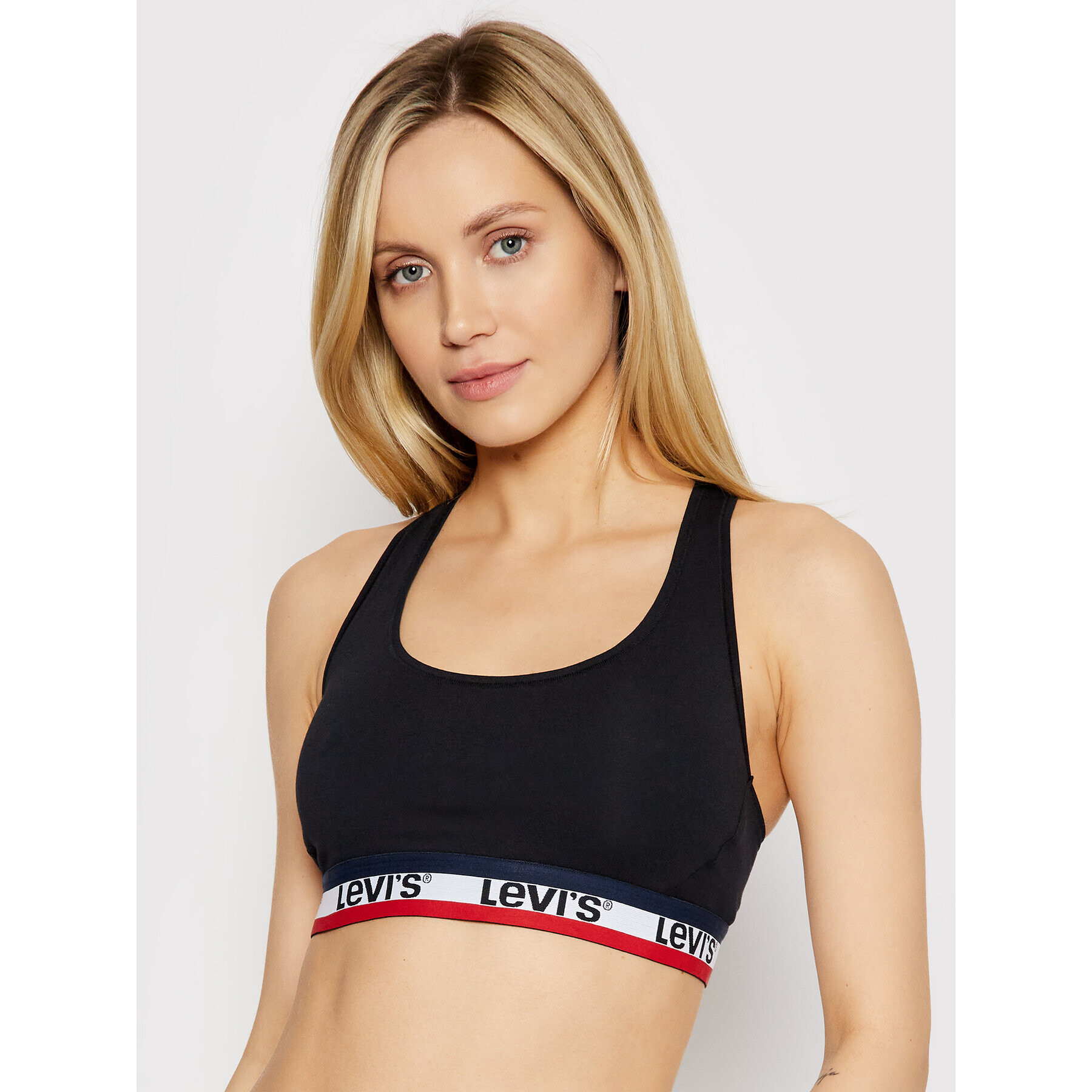 Levi's® Сутиен-топ Sporty 16985-0001 Черен - Pepit.bg