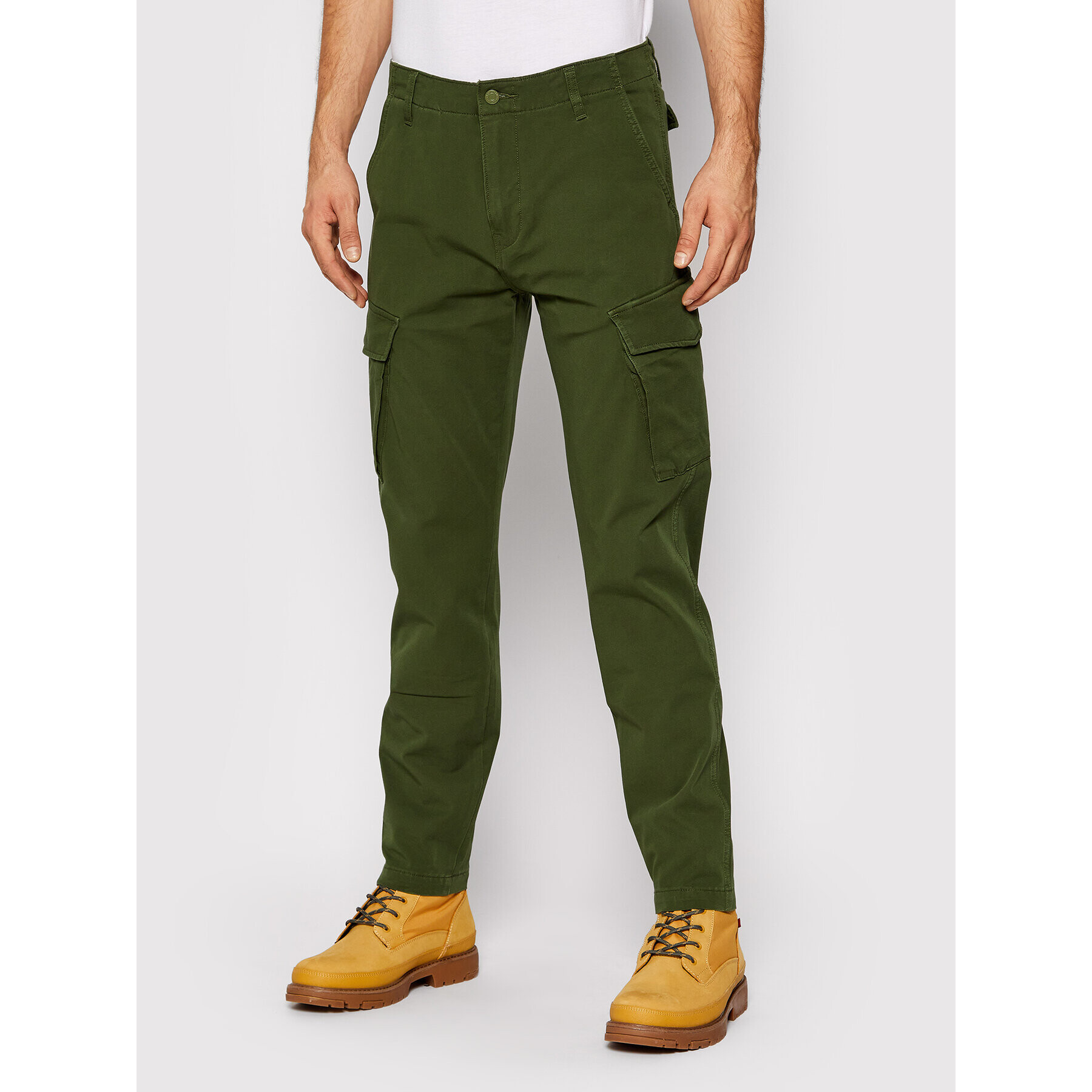 Levi's® Текстилни панталони Cargos A2192-0002 Зелен Slim Fit - Pepit.bg