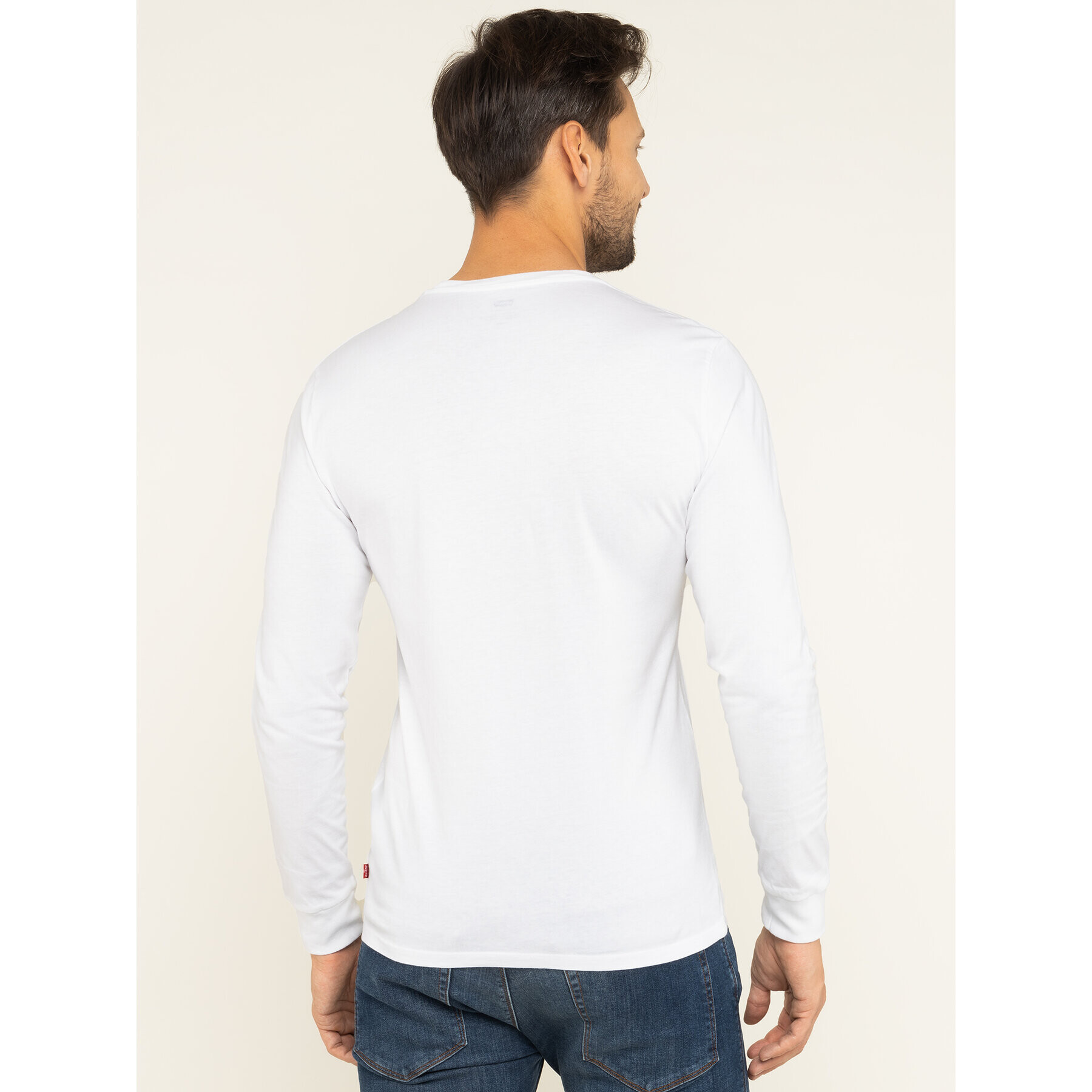Levi's® Тениска с дълъг ръкав Graphic Tee 36015-0010 Бял Regular Fit - Pepit.bg