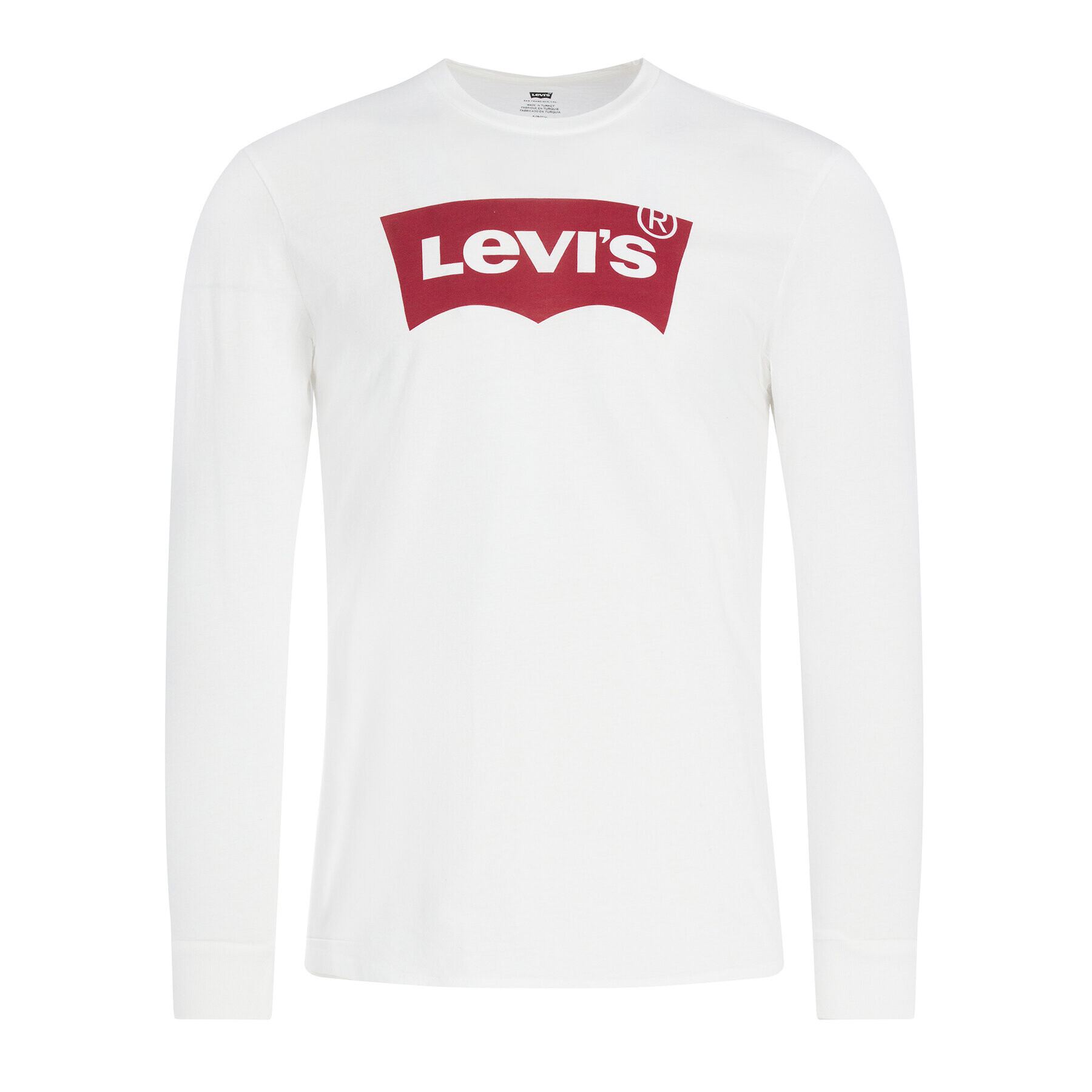 Levi's® Тениска с дълъг ръкав Graphic Tee 36015-0010 Бял Regular Fit - Pepit.bg