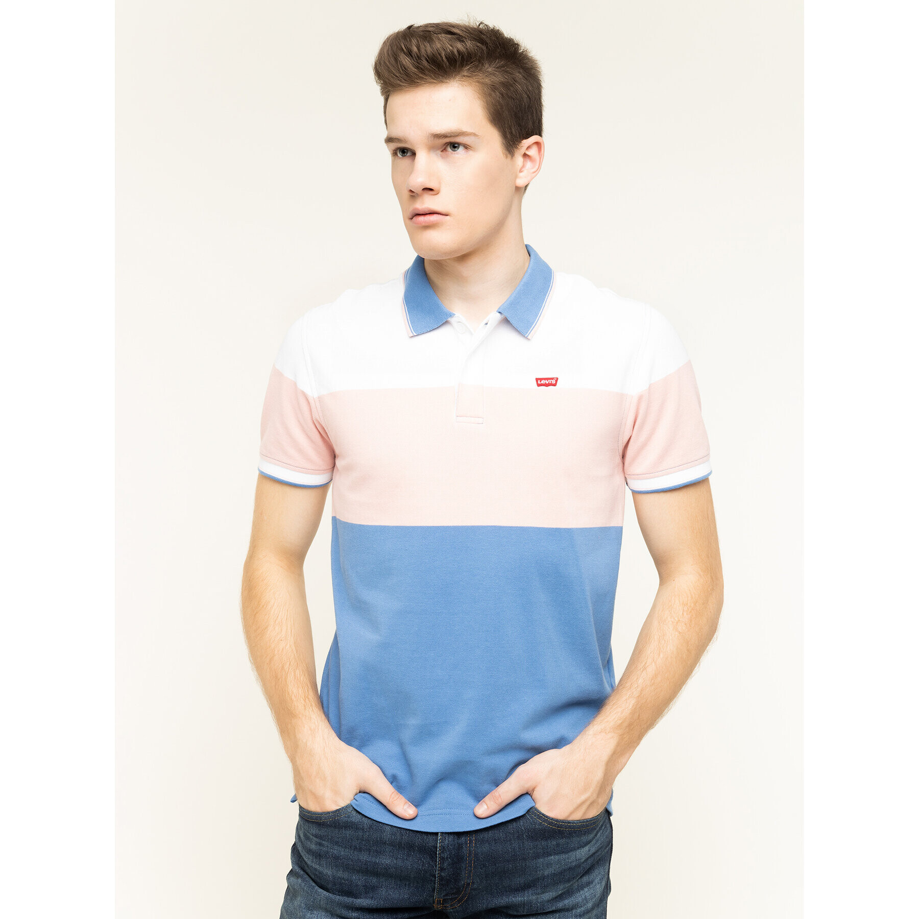 Levi's® Тениска с яка и копчета 85633-0010 Цветен Regular Fit - Pepit.bg