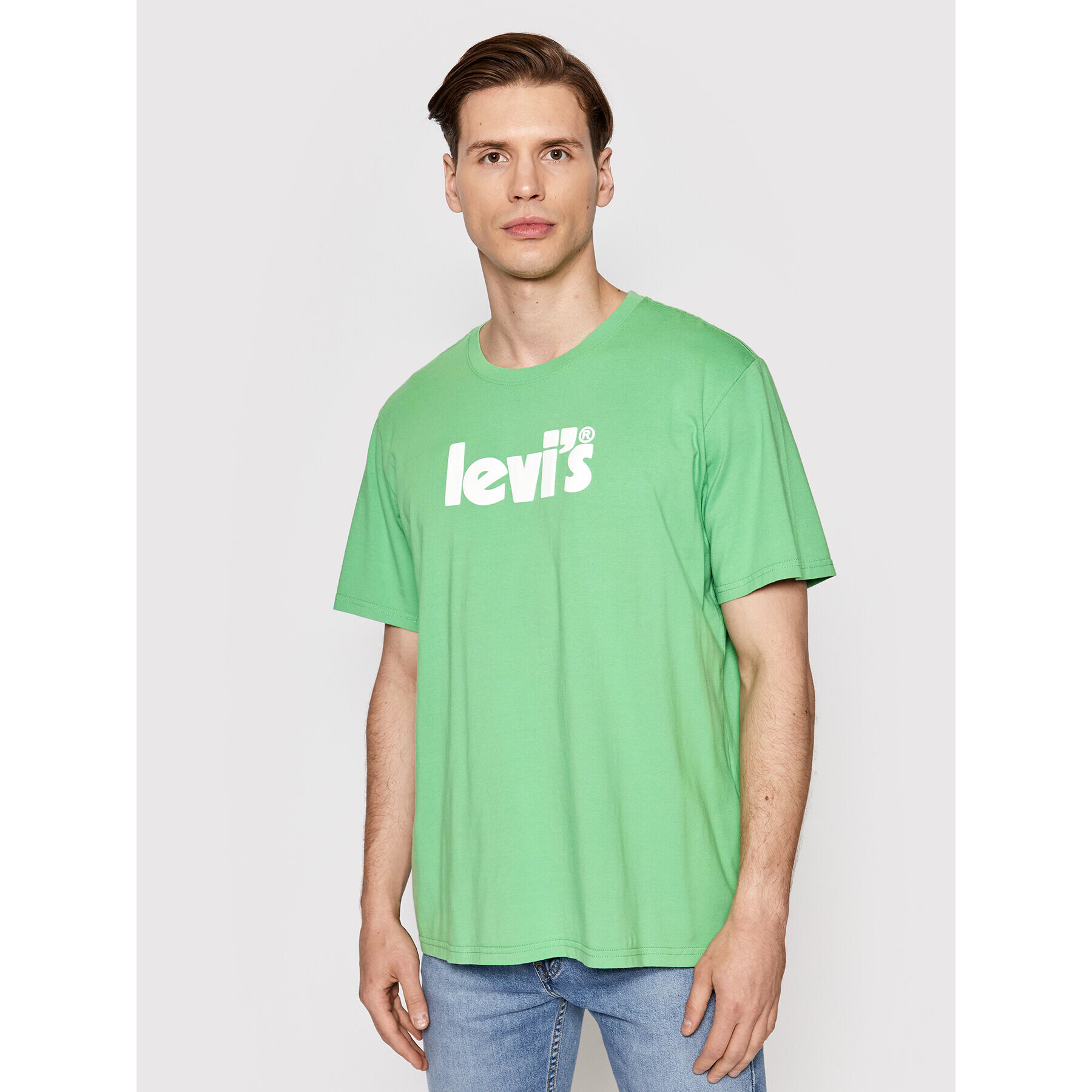 Levi's® Тишърт 16143-0141 Зелен Relaxed Fit - Pepit.bg