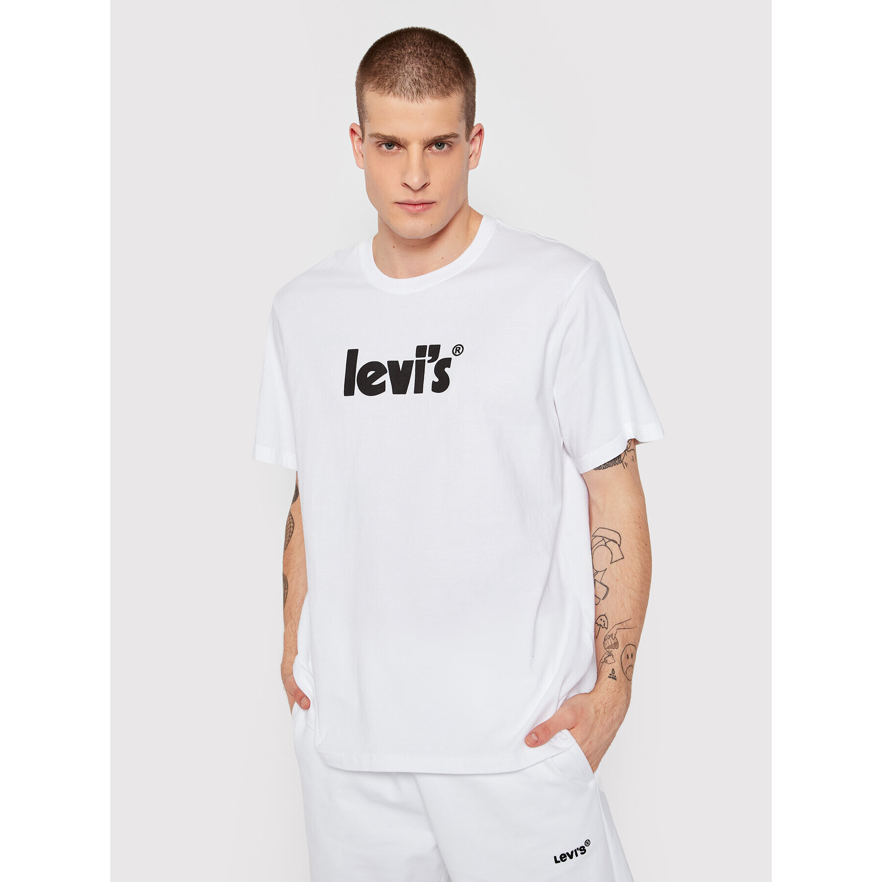 Levi's® Тишърт 16143-0390 Бял Relaxed Fit - Pepit.bg