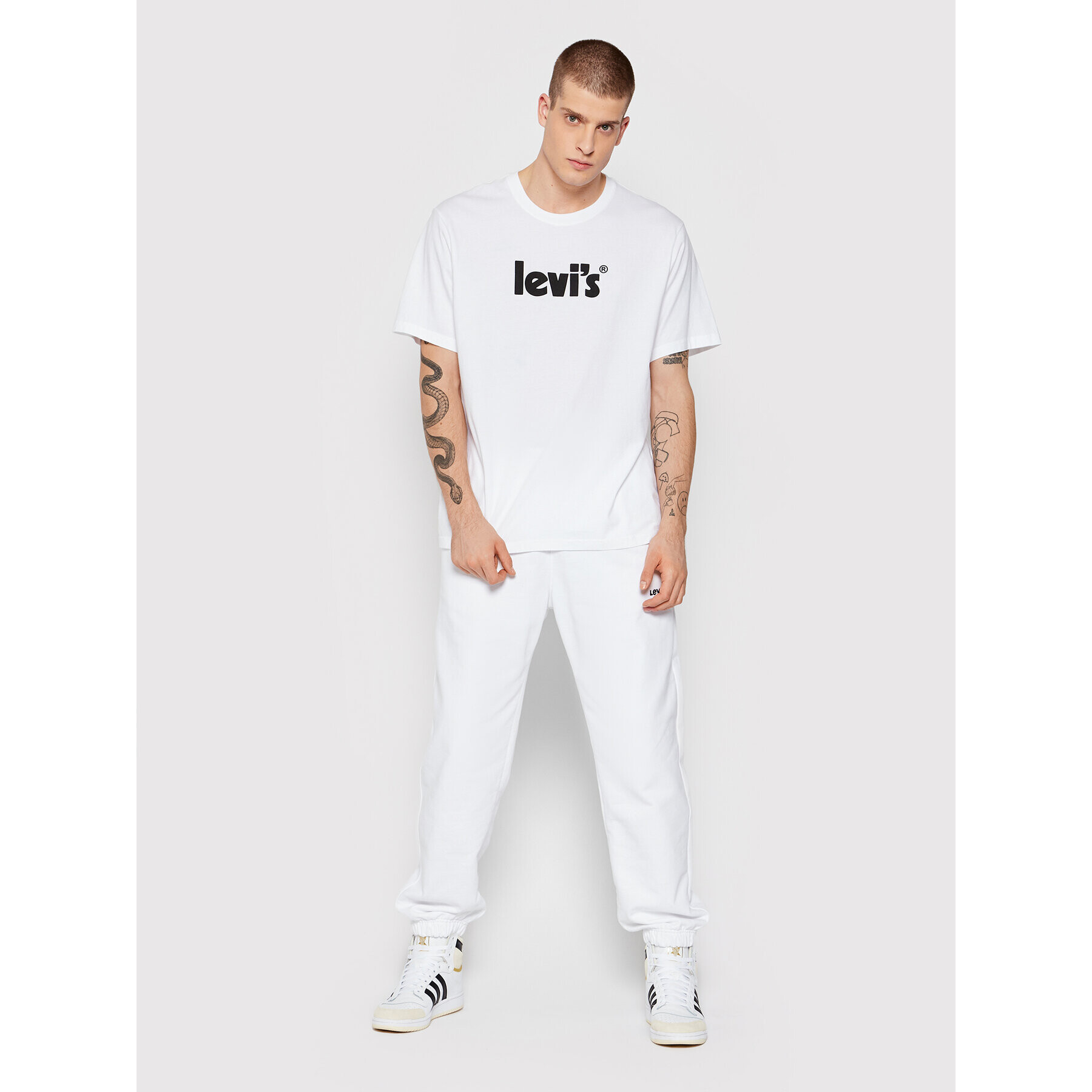 Levi's® Тишърт 16143-0390 Бял Relaxed Fit - Pepit.bg