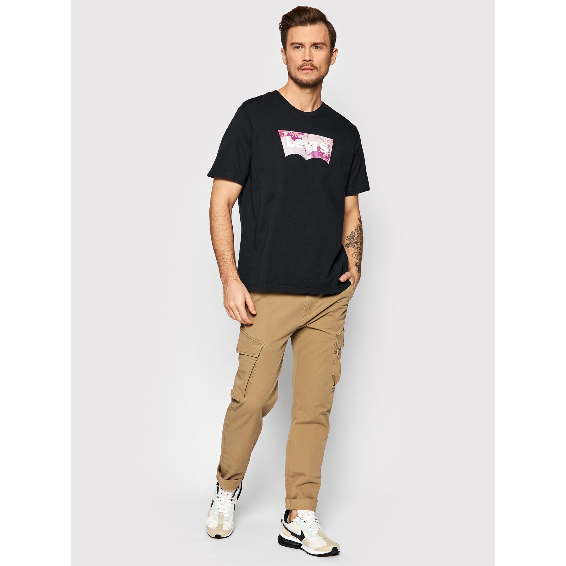 Levi's® Тишърт 16143-0438 Черен Relaxed Fit - Pepit.bg