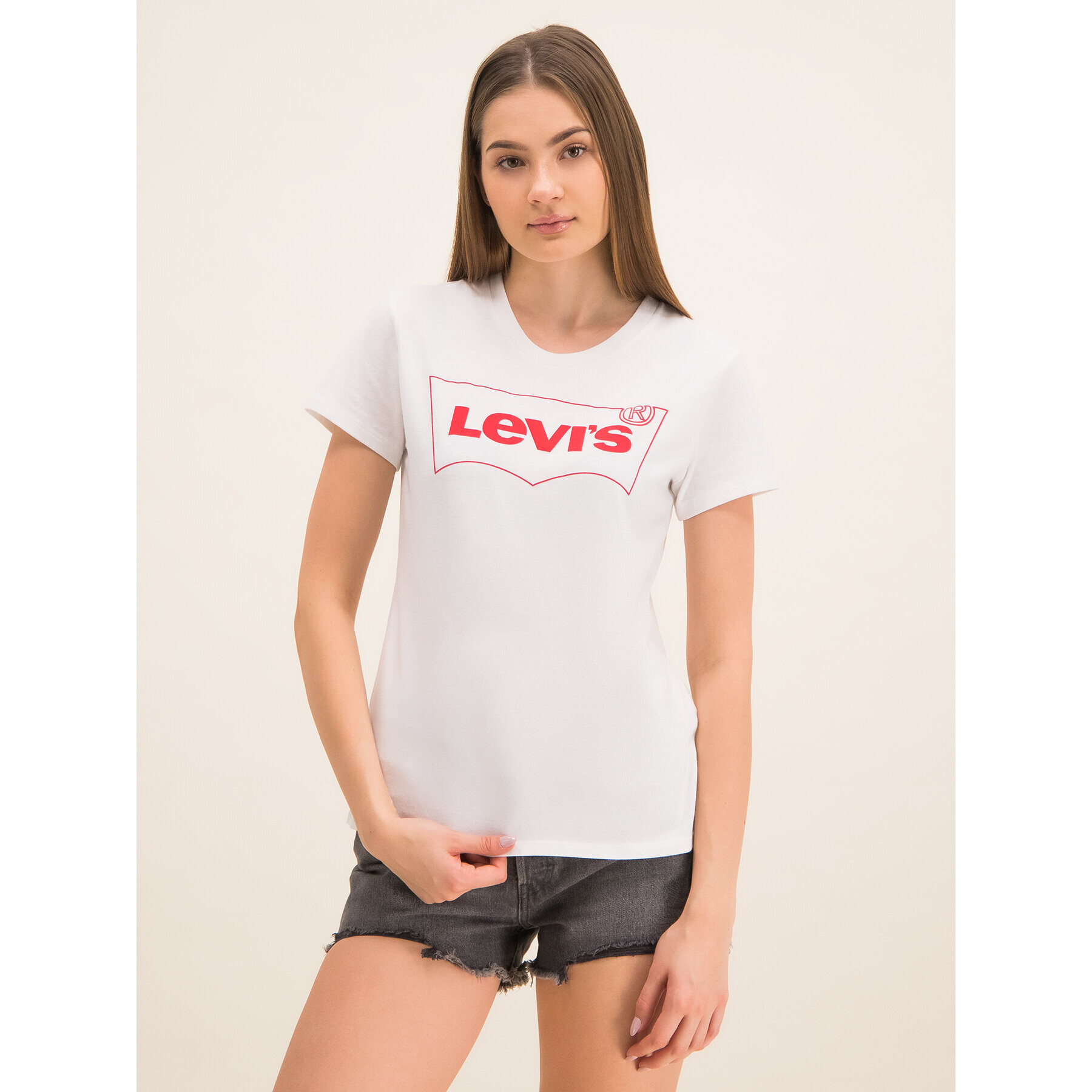 Levi's® Тишърт 17369-0771 Бял Regular Fit - Pepit.bg