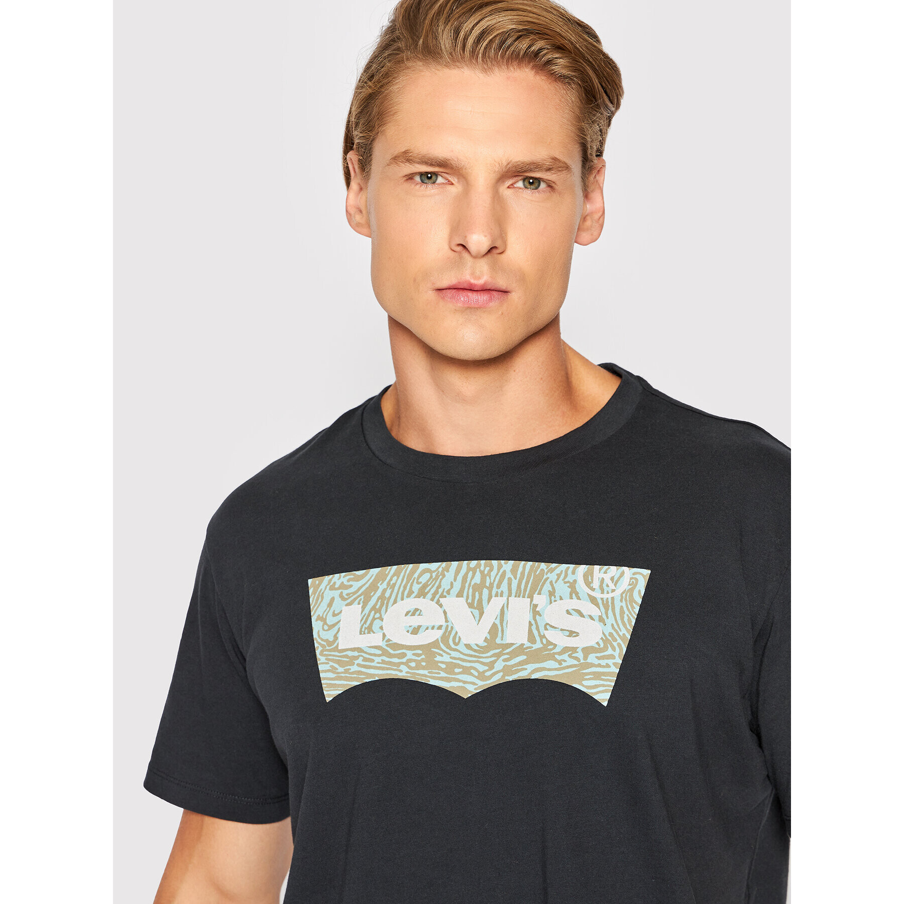 Levi's® Тишърт Graphic Crewneck 22491-0577 Черен Regular Fit - Pepit.bg