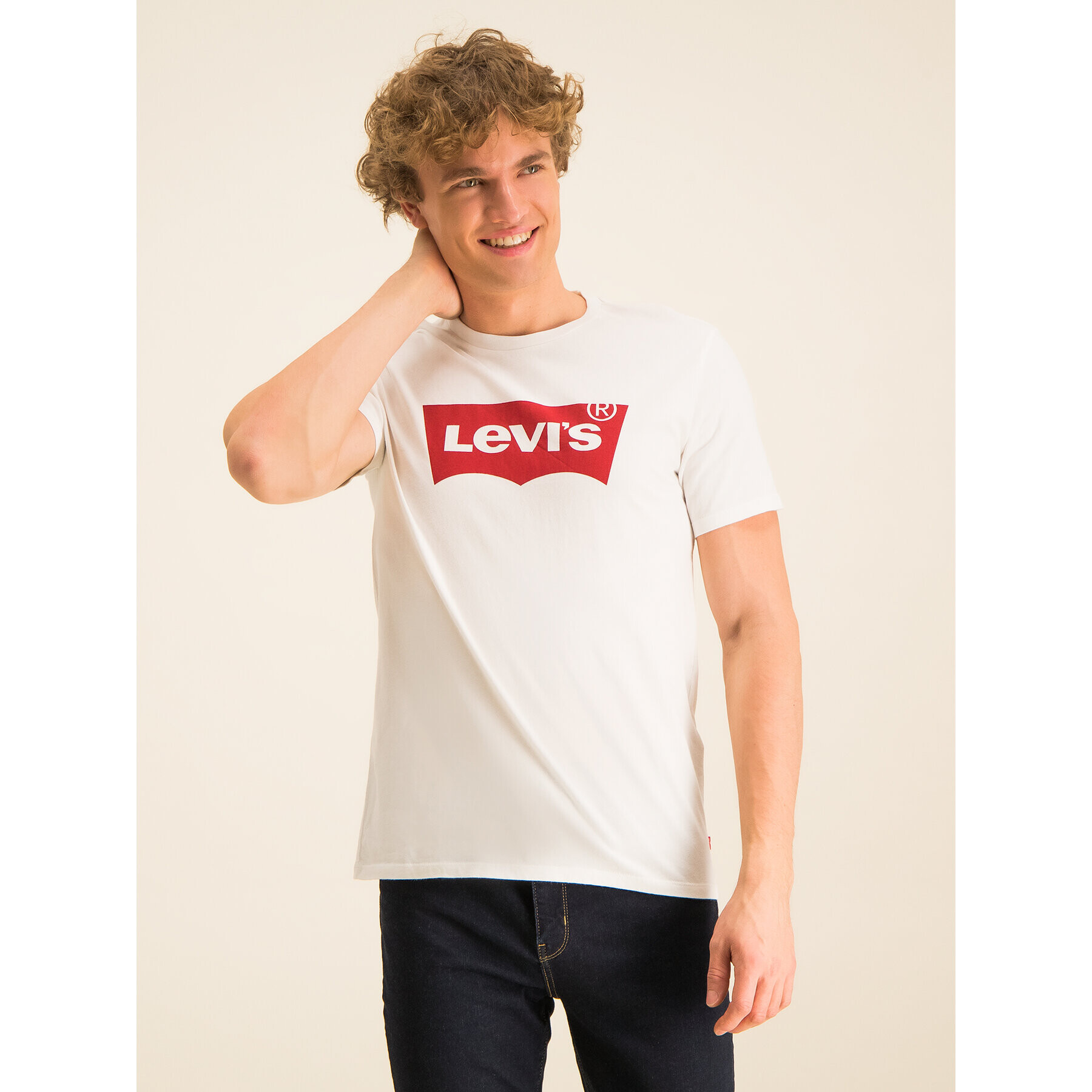 Levi's® Тишърт Graphic Set 17783-0140 Бял Regular Fit - Pepit.bg