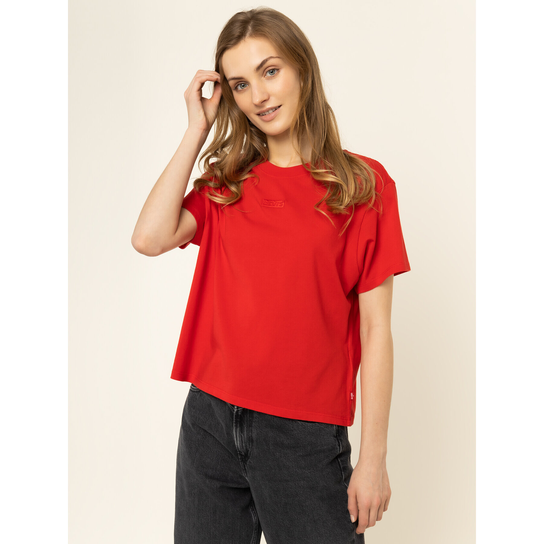 Levi's® Тишърт Graphic Varsity Tee 69973-0047 Червен Regular Fit - Pepit.bg