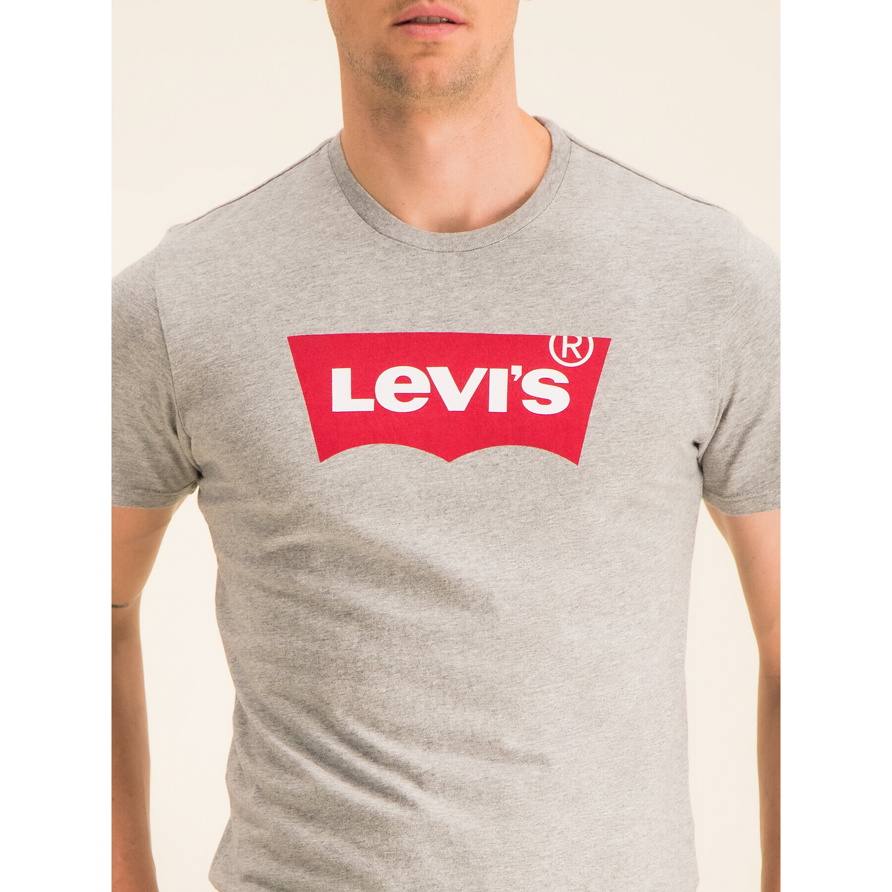 Levi's® Тишърт Housemark Tee 17783-0138 Сив Regular Fit - Pepit.bg