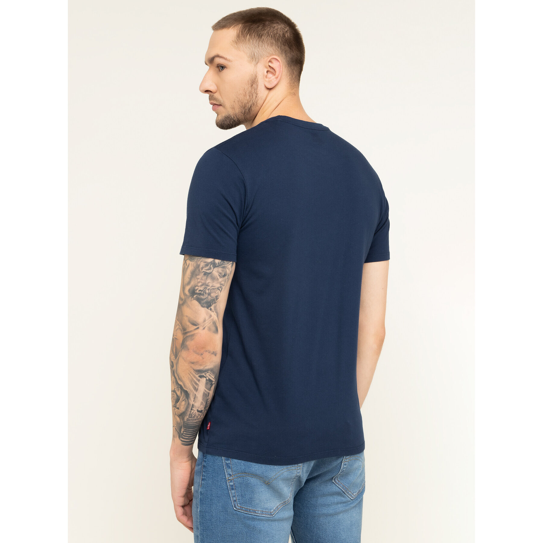 Levi's® Тишърт Housemark Tee 17783-0139 Тъмносин Regular Fit - Pepit.bg