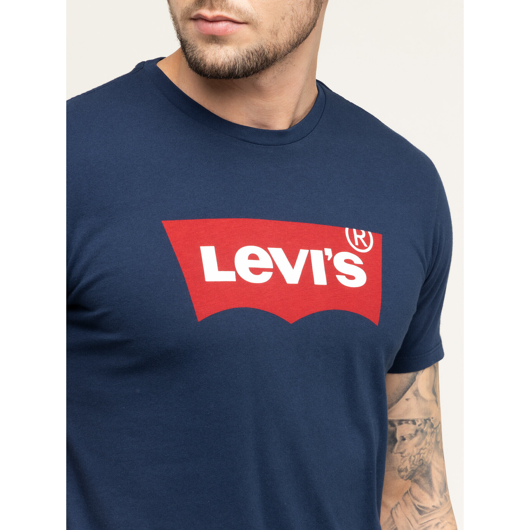 Levi's® Тишърт Housemark Tee 17783-0139 Тъмносин Regular Fit - Pepit.bg