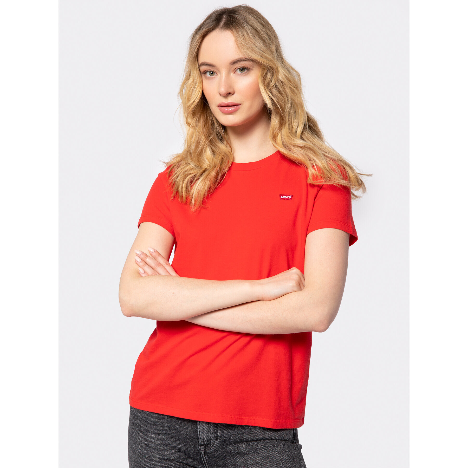 Levi's® Тишърт Perfect Tee 39185-0082 Червен Regular Fit - Pepit.bg