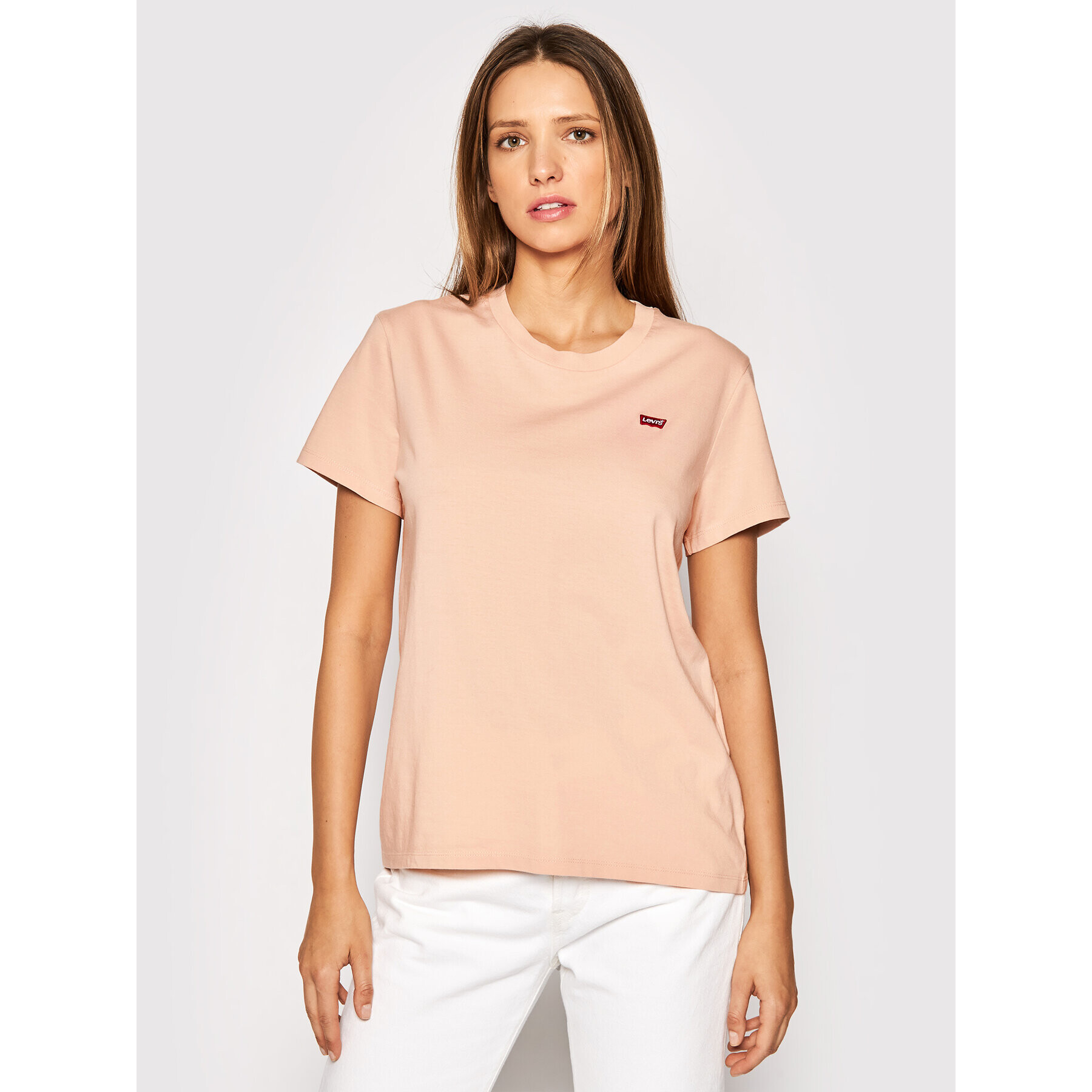 Levi's® Тишърт Perfect Tee 39185-0144 Бежов Regular Fit - Pepit.bg