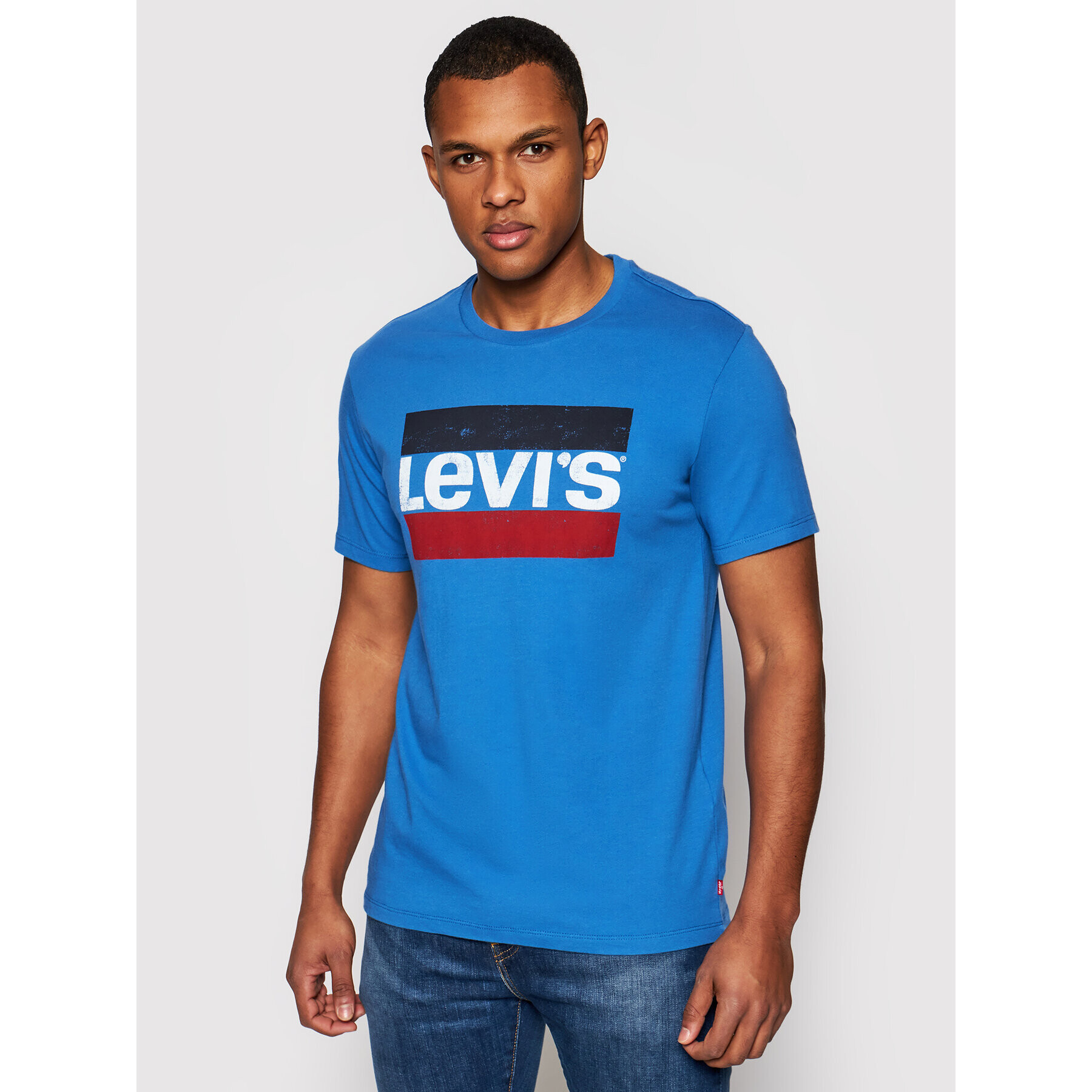 Levi's® Тишърт Sportswear Graphic 39636-0051 Син Standard Fit - Pepit.bg