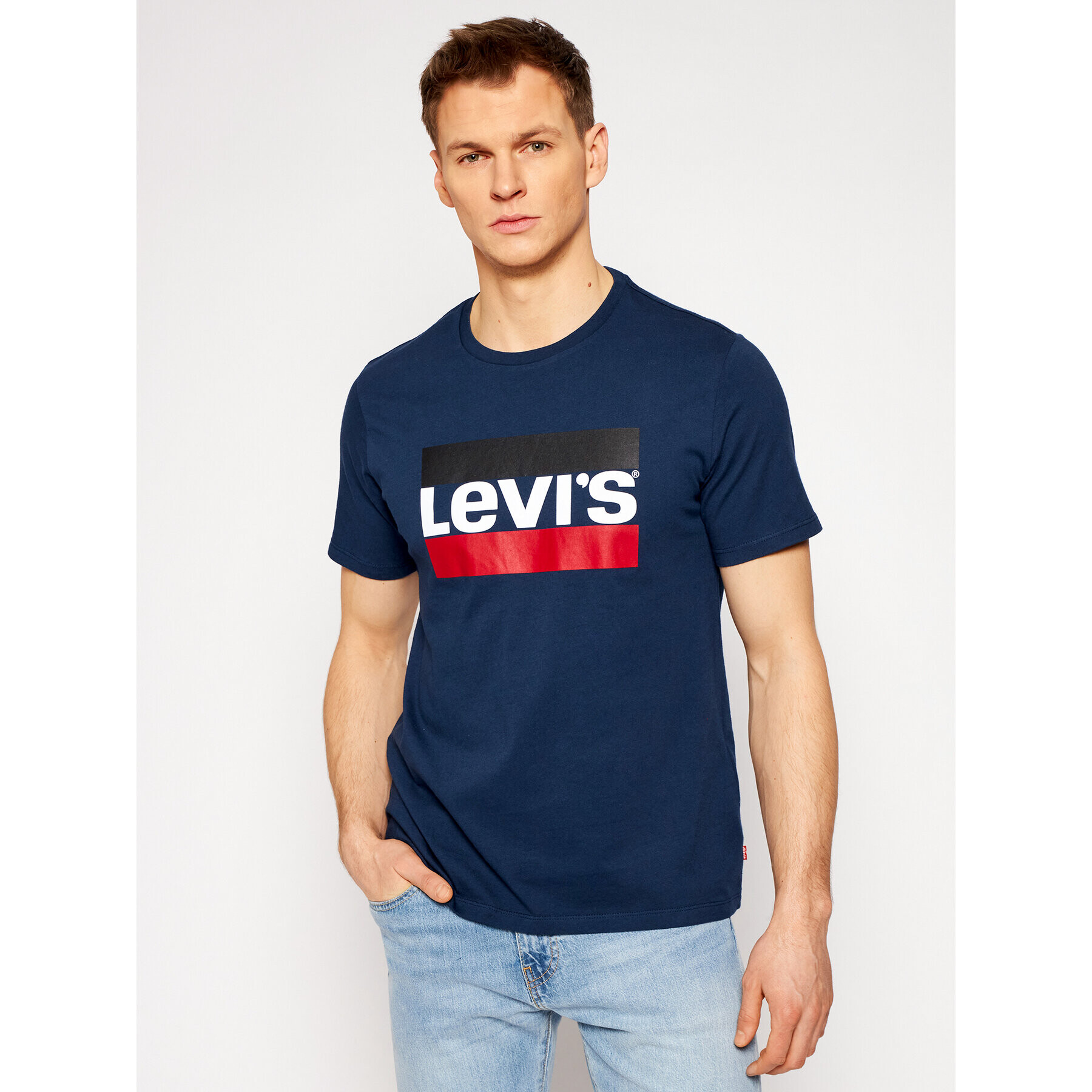 Levi's® Тишърт Sportswear Graphic Tee 39636-0003 Тъмносин Regular Fit - Pepit.bg