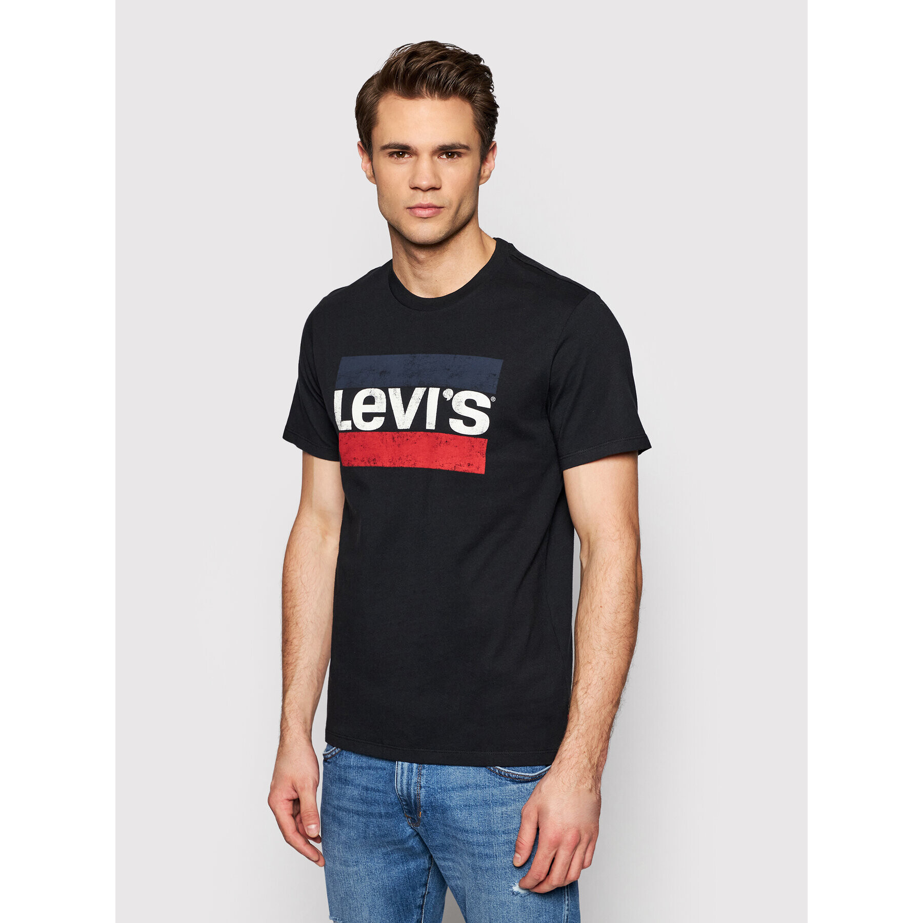 Levi's® Тишърт Sportswear Graphic Tee 39636-0050 Черен Regular Fit - Pepit.bg