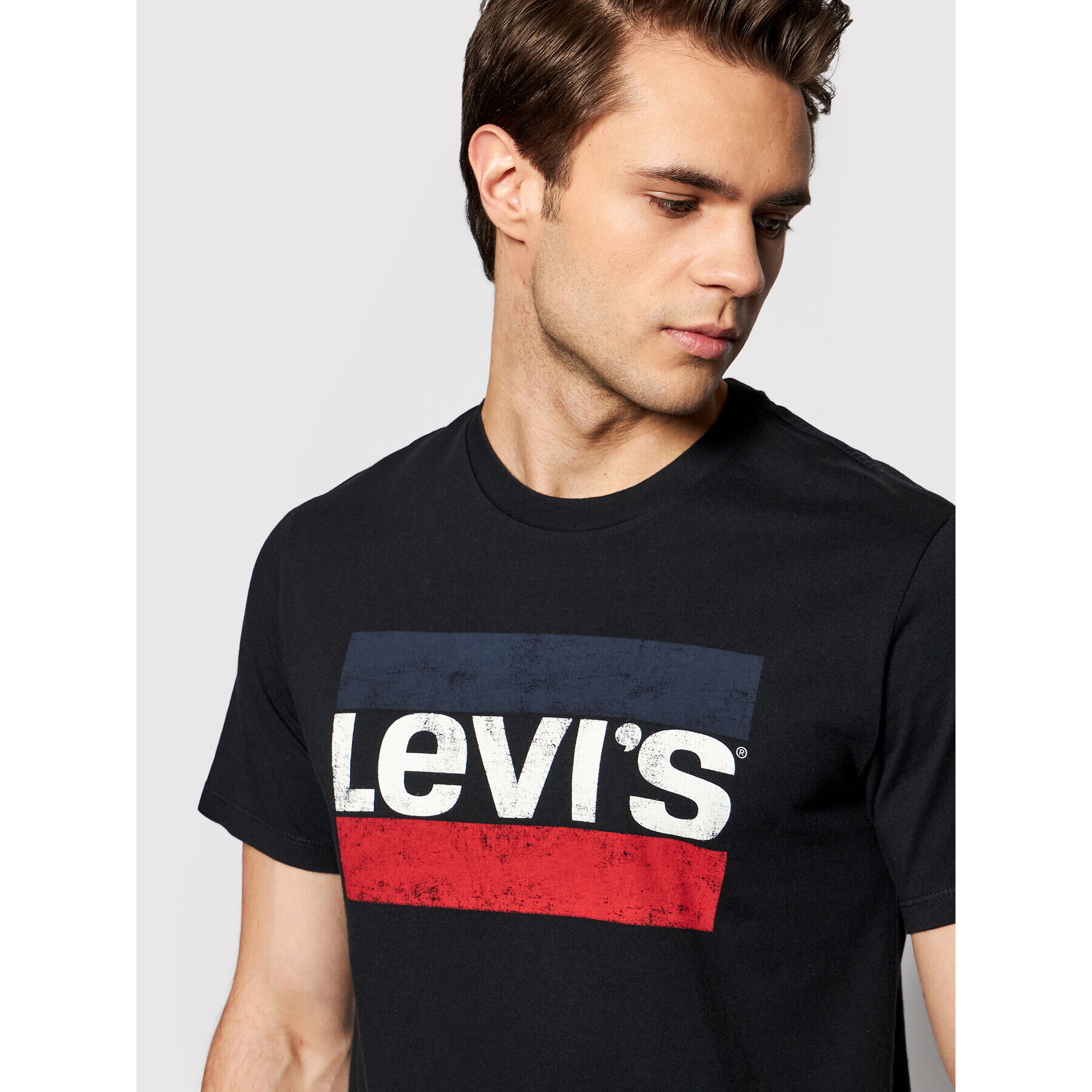 Levi's® Тишърт Sportswear Graphic Tee 39636-0050 Черен Regular Fit - Pepit.bg