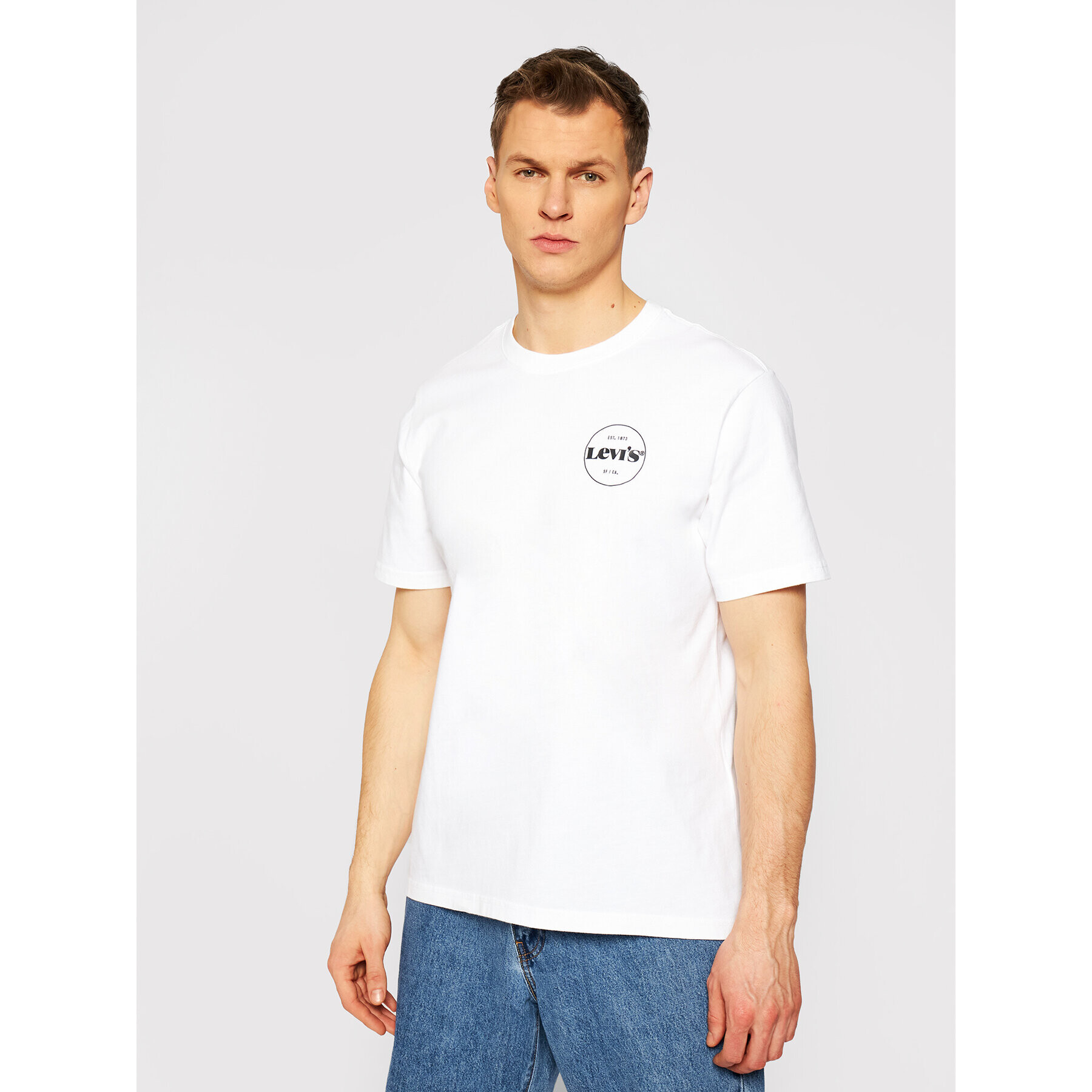 Levi's® Тишърт Tee 16143-0106 Бял Relaxed Fit - Pepit.bg