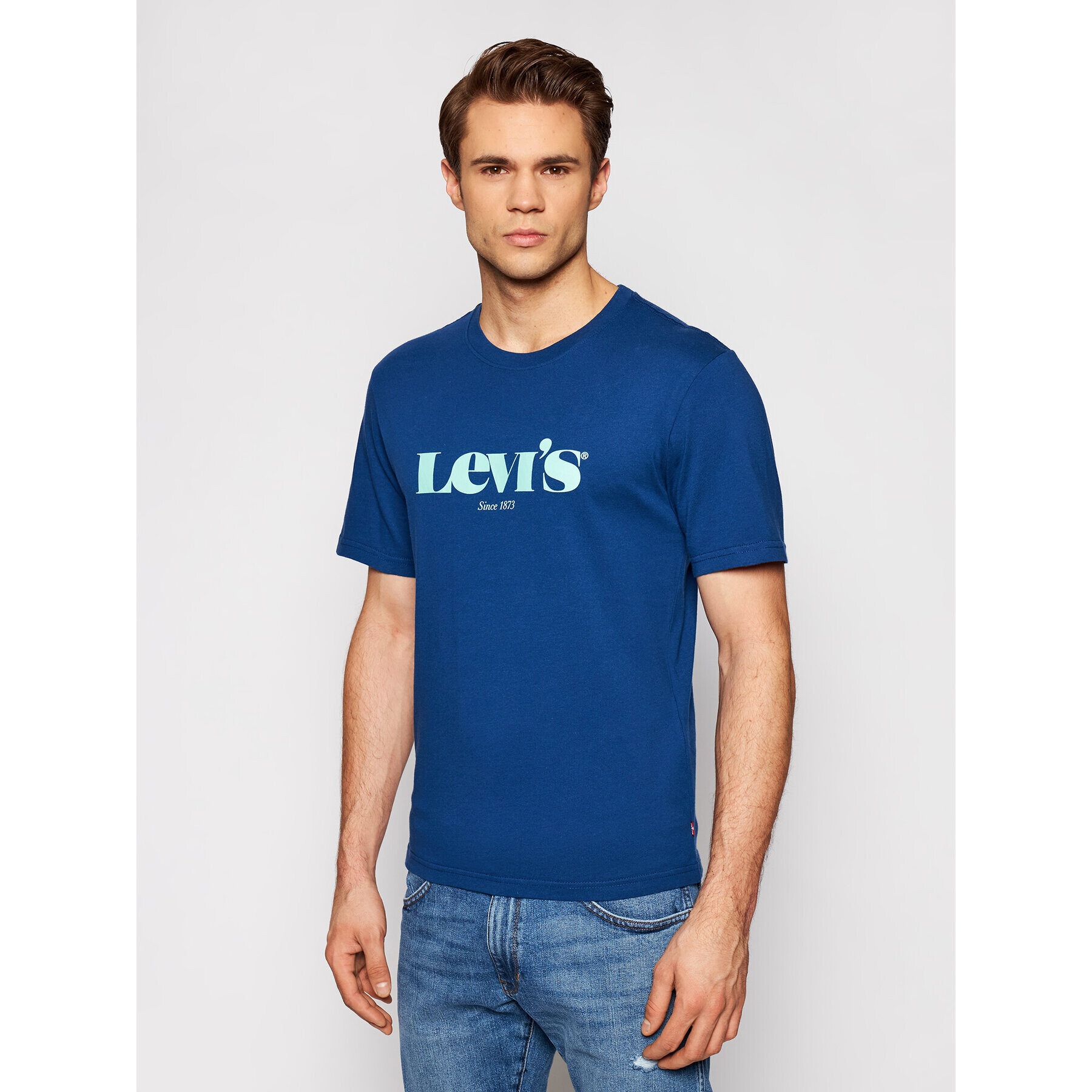 Levi's® Тишърт Tee 16143-0127 Тъмносин Relaxed Fit - Pepit.bg