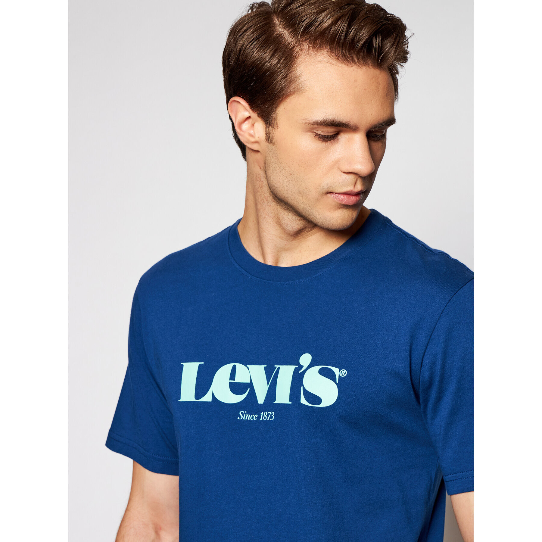 Levi's® Тишърт Tee 16143-0127 Тъмносин Relaxed Fit - Pepit.bg