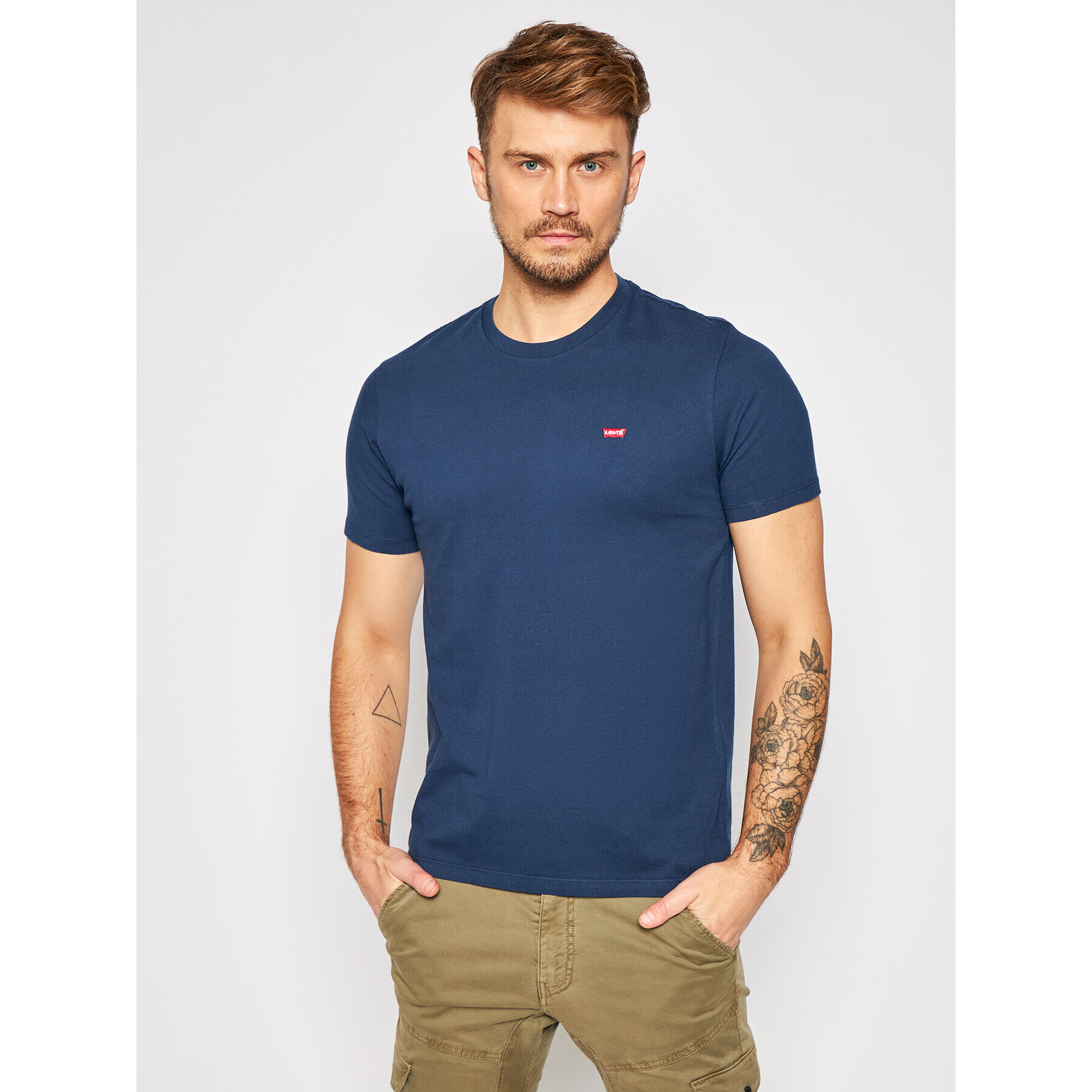 Levi's® Тишърт The Original 56605-0017 Тъмносин Regular Fit - Pepit.bg