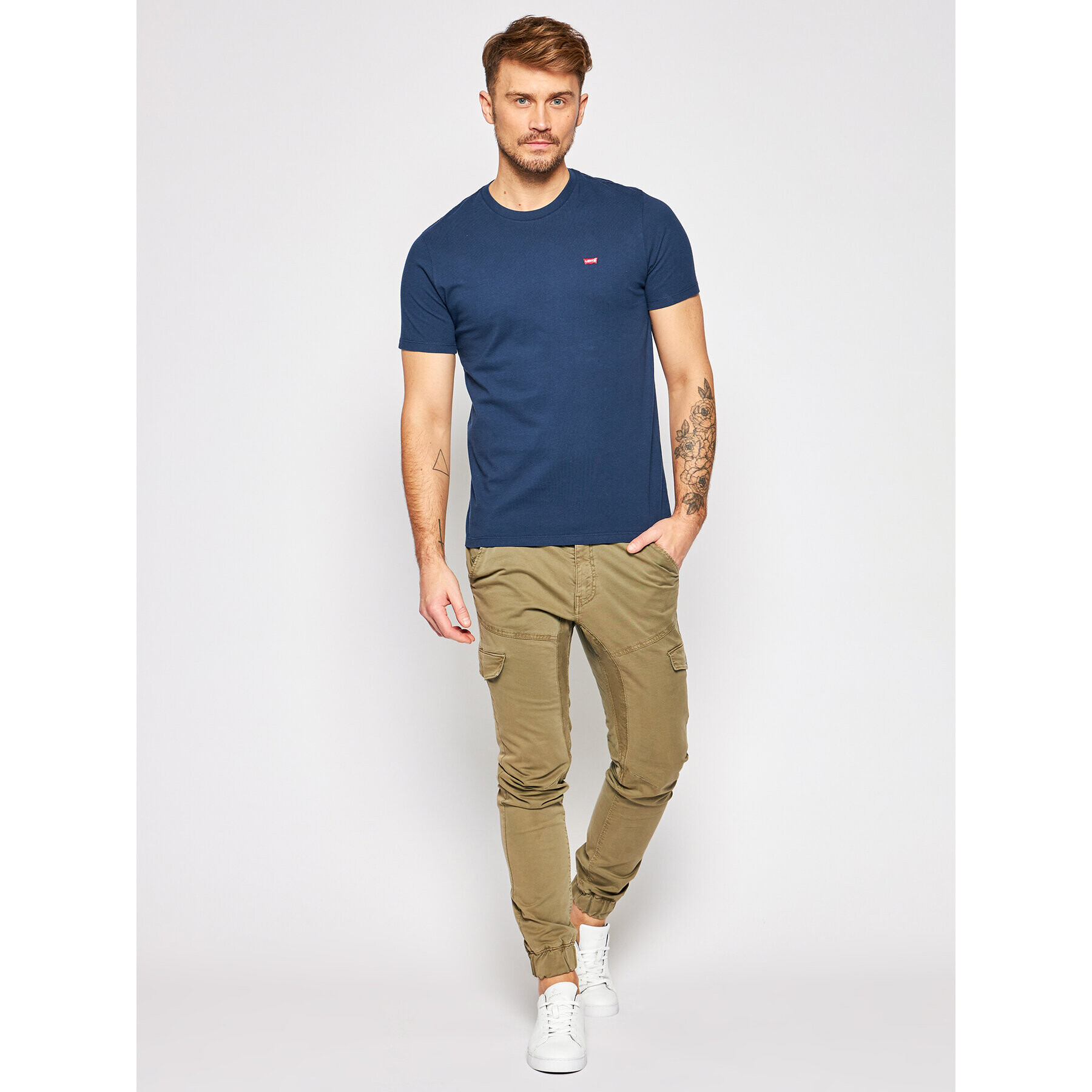 Levi's® Тишърт The Original 56605-0017 Тъмносин Regular Fit - Pepit.bg