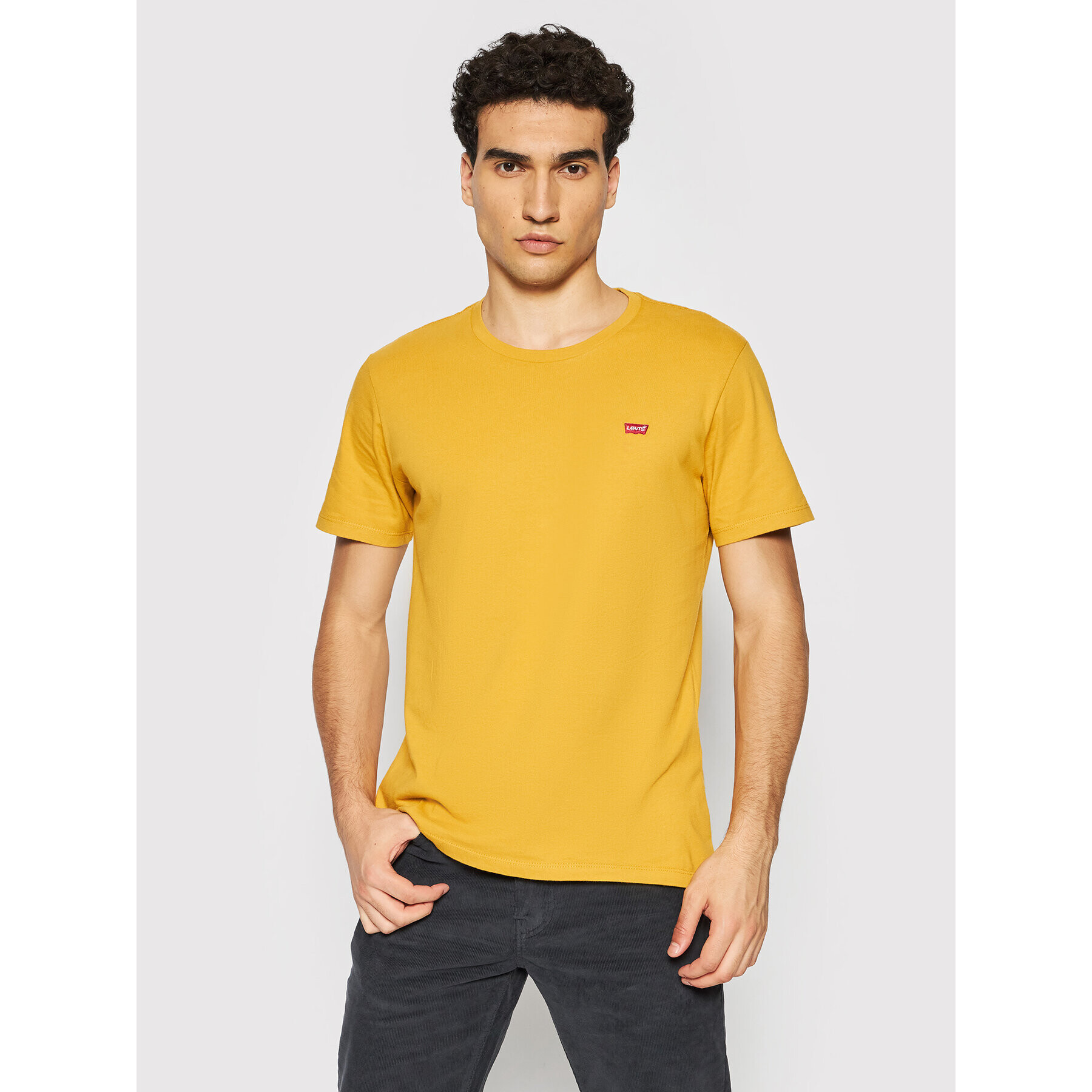 Levi's® Тишърт The Original 56605-0099 Жълт Regular Fit - Pepit.bg