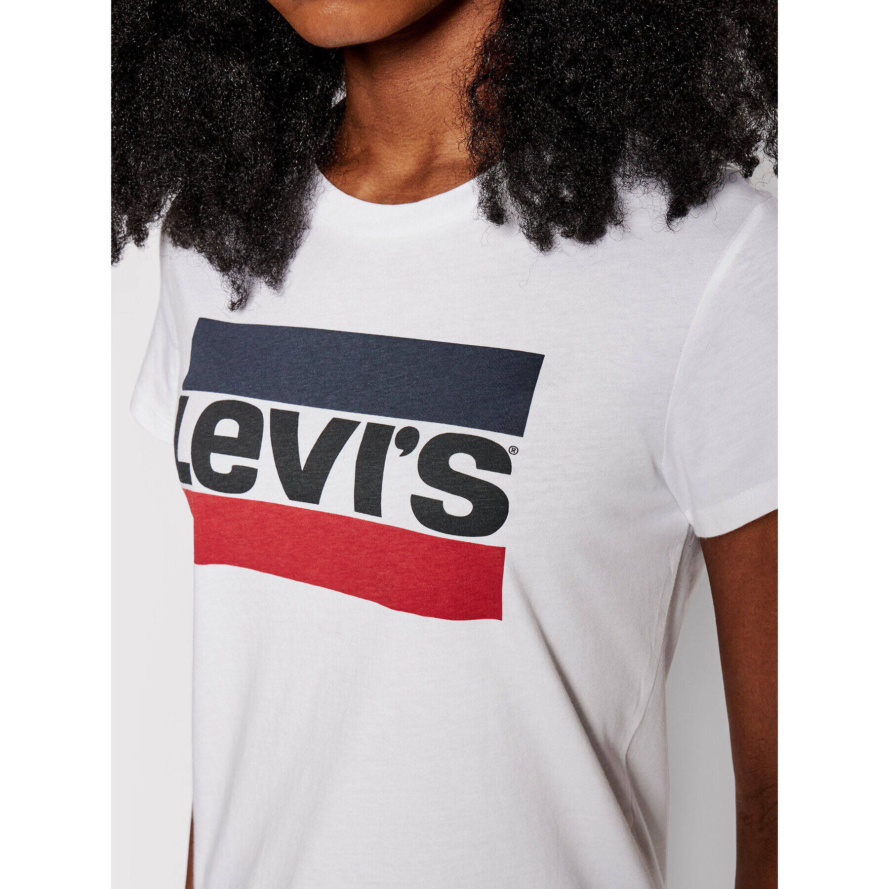 Levi's® Тишърт The Perfect Graphic Tee 17369-0297 Бял Regular Fit - Pepit.bg