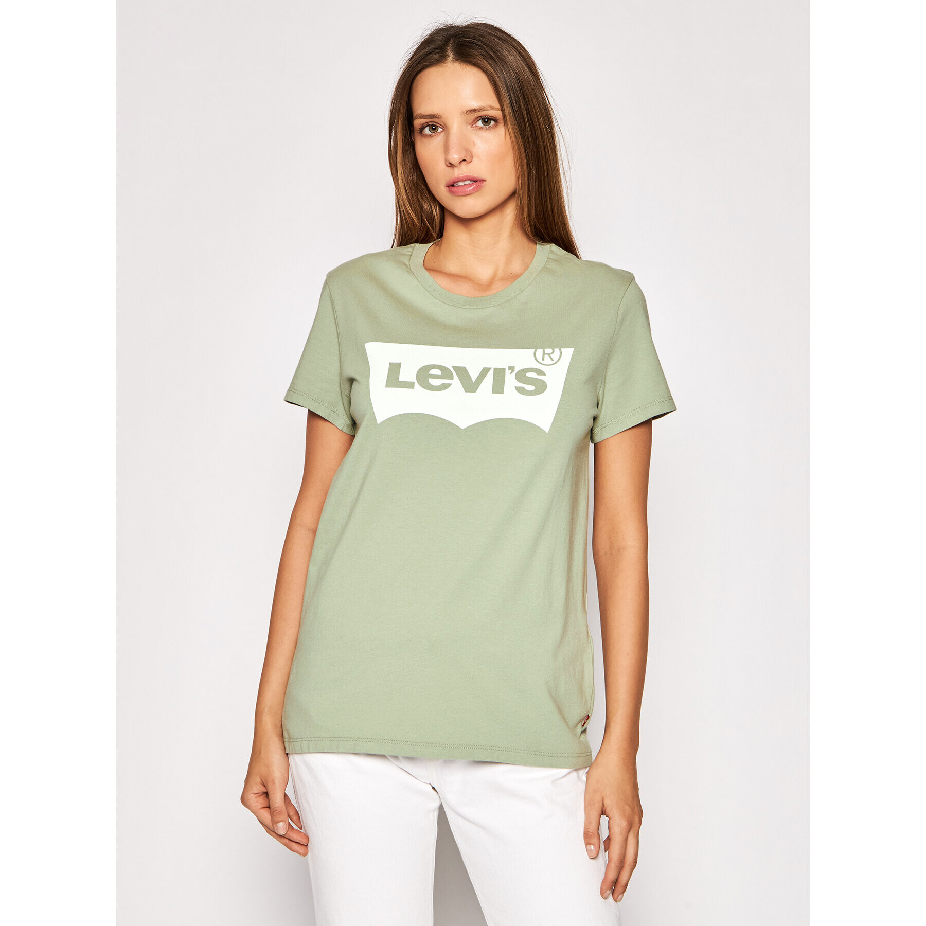 Levi's® Тишърт The Perfect Tee 17369-1611 Зелен Regular Fit - Pepit.bg