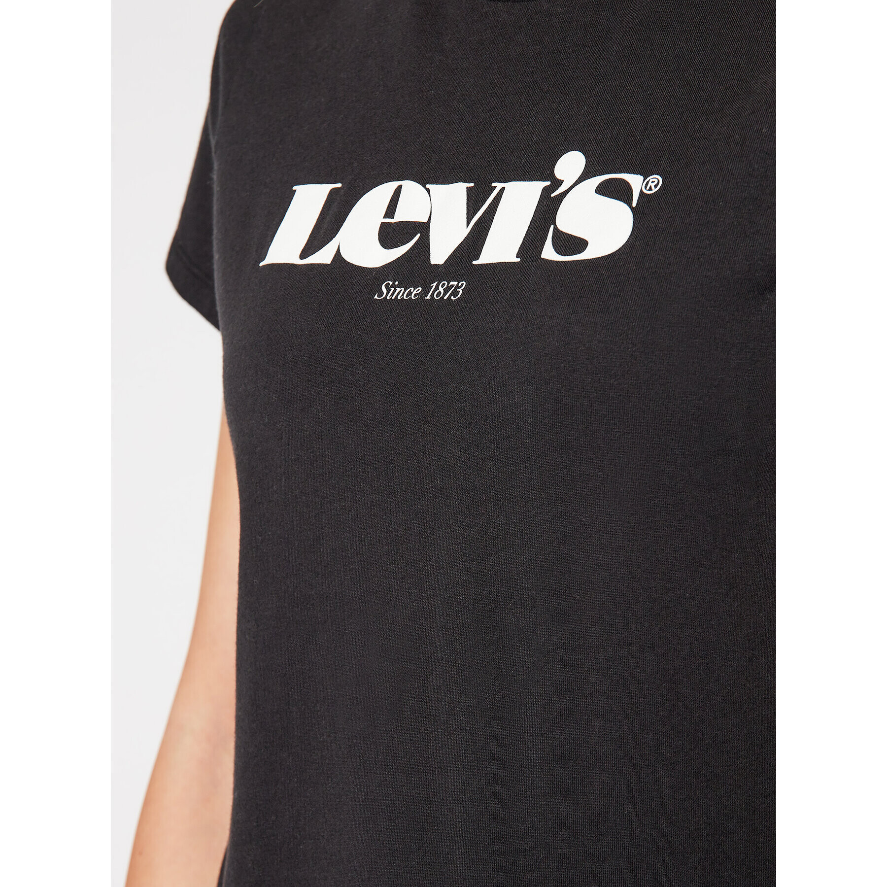 Levi's® Тишърт The Perfect Tee 17369 Черен Regular Fit - Pepit.bg