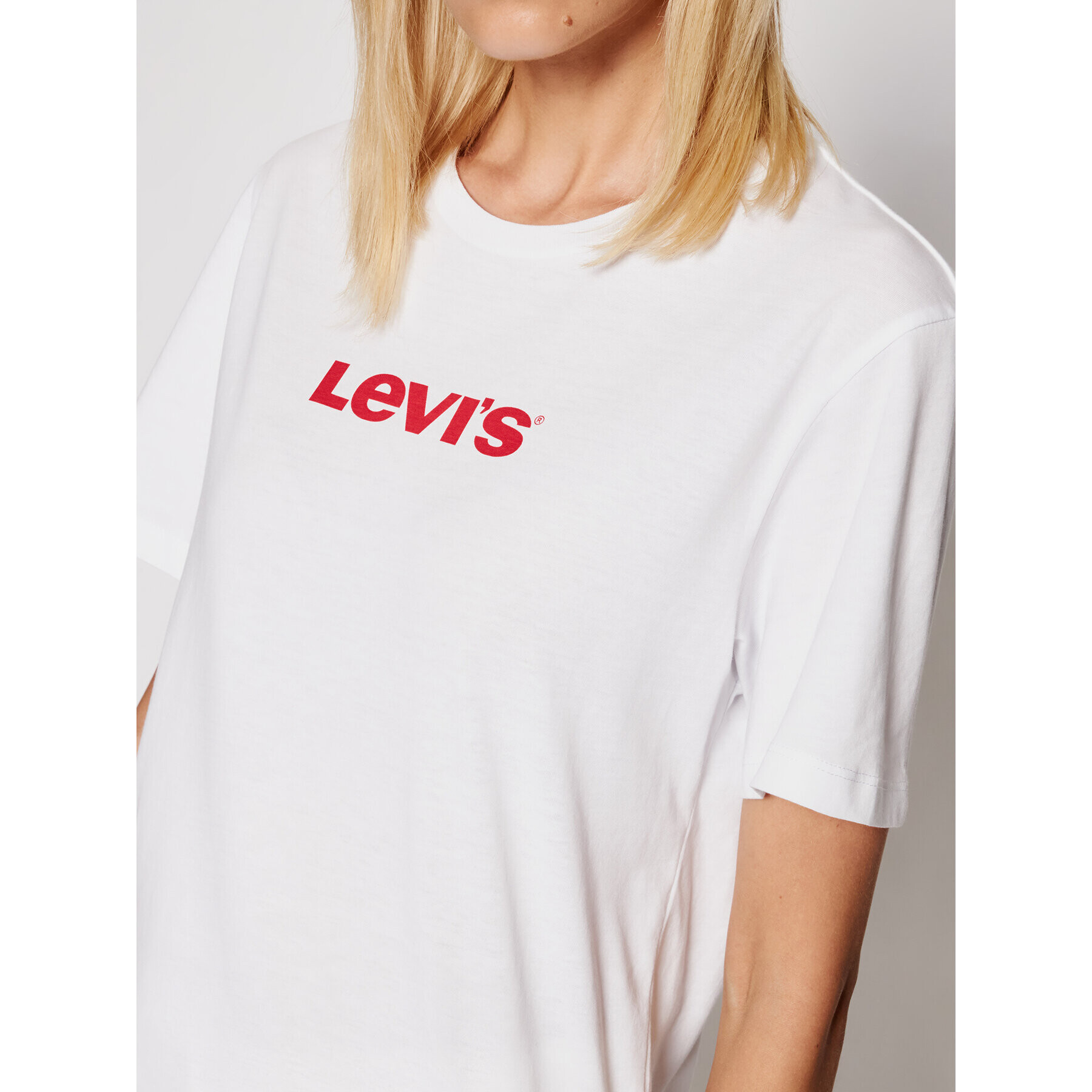 Levi's® Тишърт Unisex A2083-0003 Бял Regular Fit - Pepit.bg