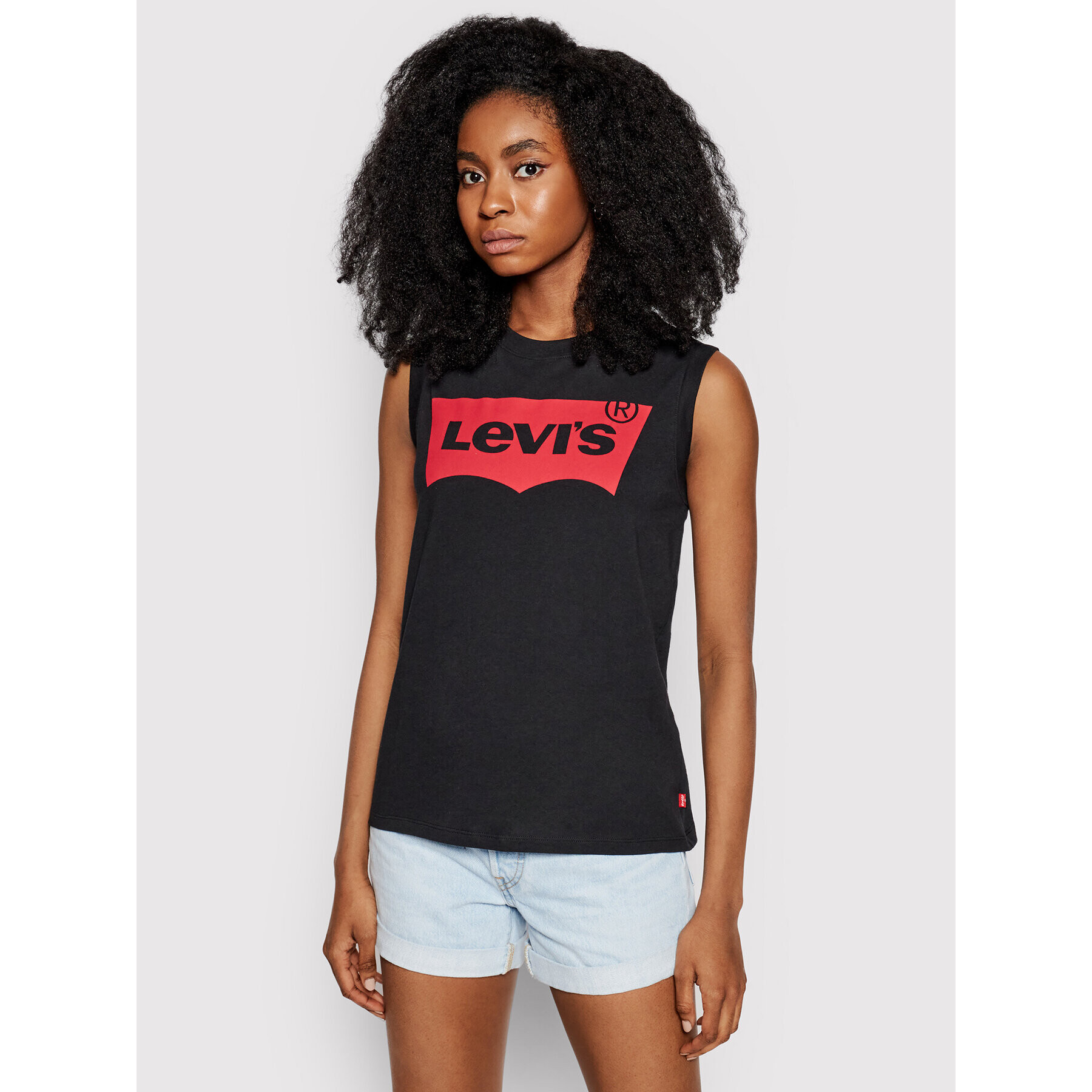 Levi's® Топ Graphic On Tour 29669-0023 Черен Regular Fit - Pepit.bg