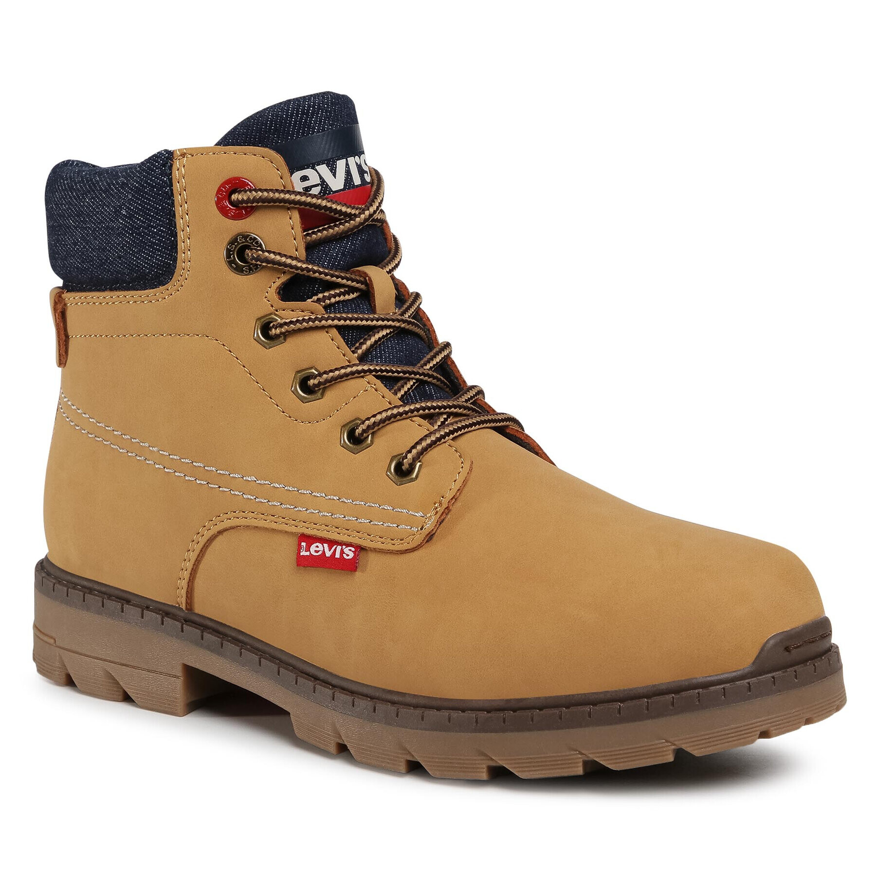 Levi's® Туристически oбувки VFOR0051S Кафяв - Pepit.bg