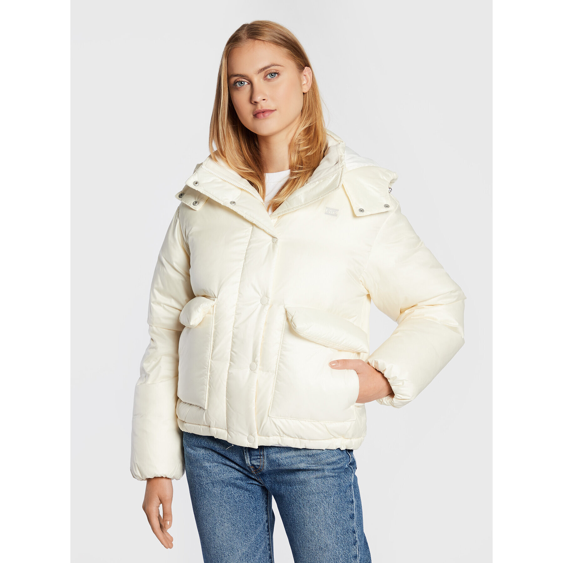 Levi's® Зимно яке A3253-0003 Бежов Regular Fit - Pepit.bg