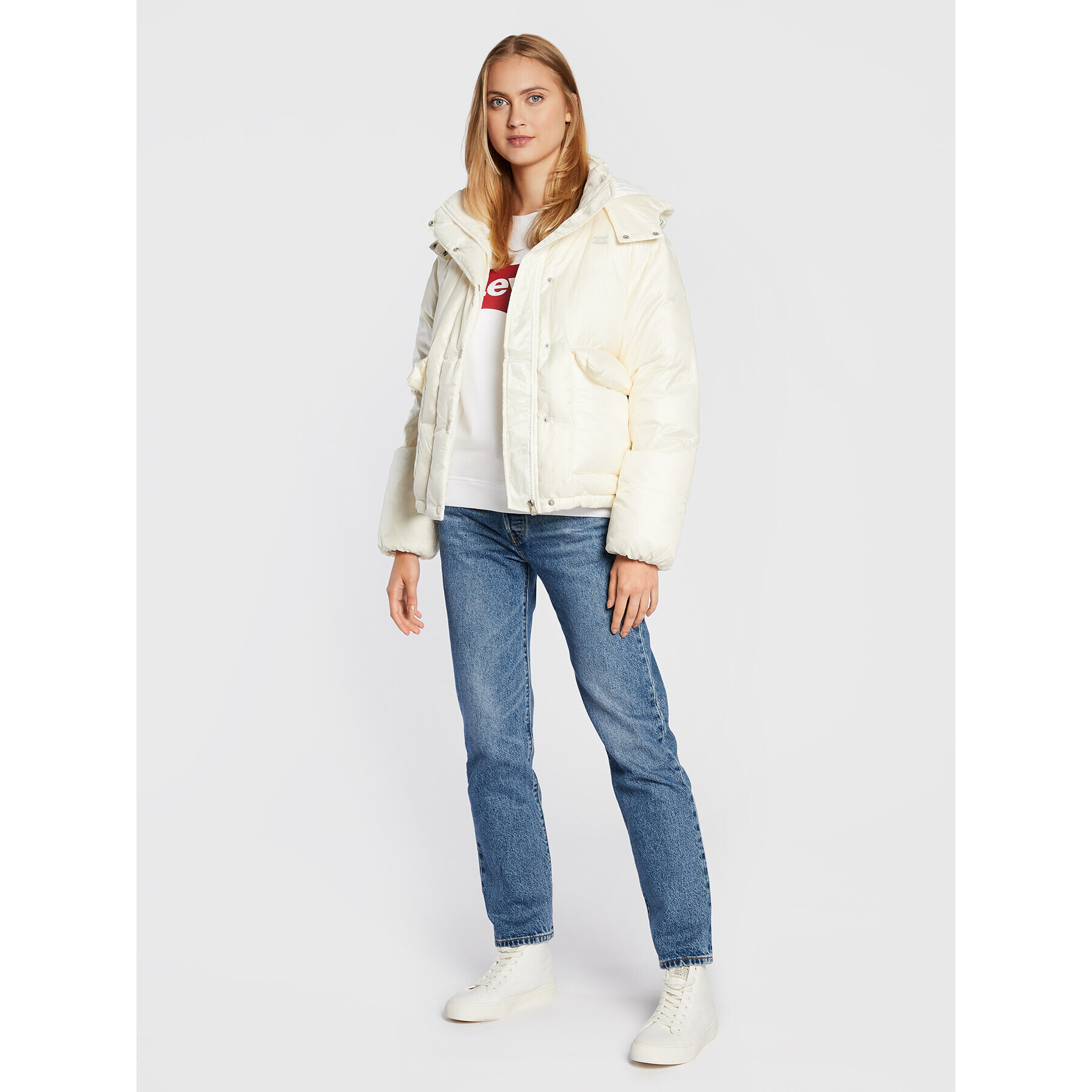 Levi's® Зимно яке A3253-0003 Бежов Regular Fit - Pepit.bg