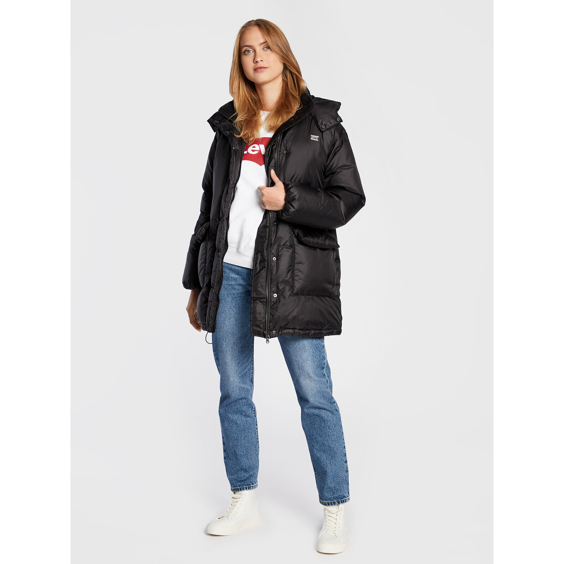 Levi's® Зимно яке A3254-0000 Черен Regular Fit - Pepit.bg