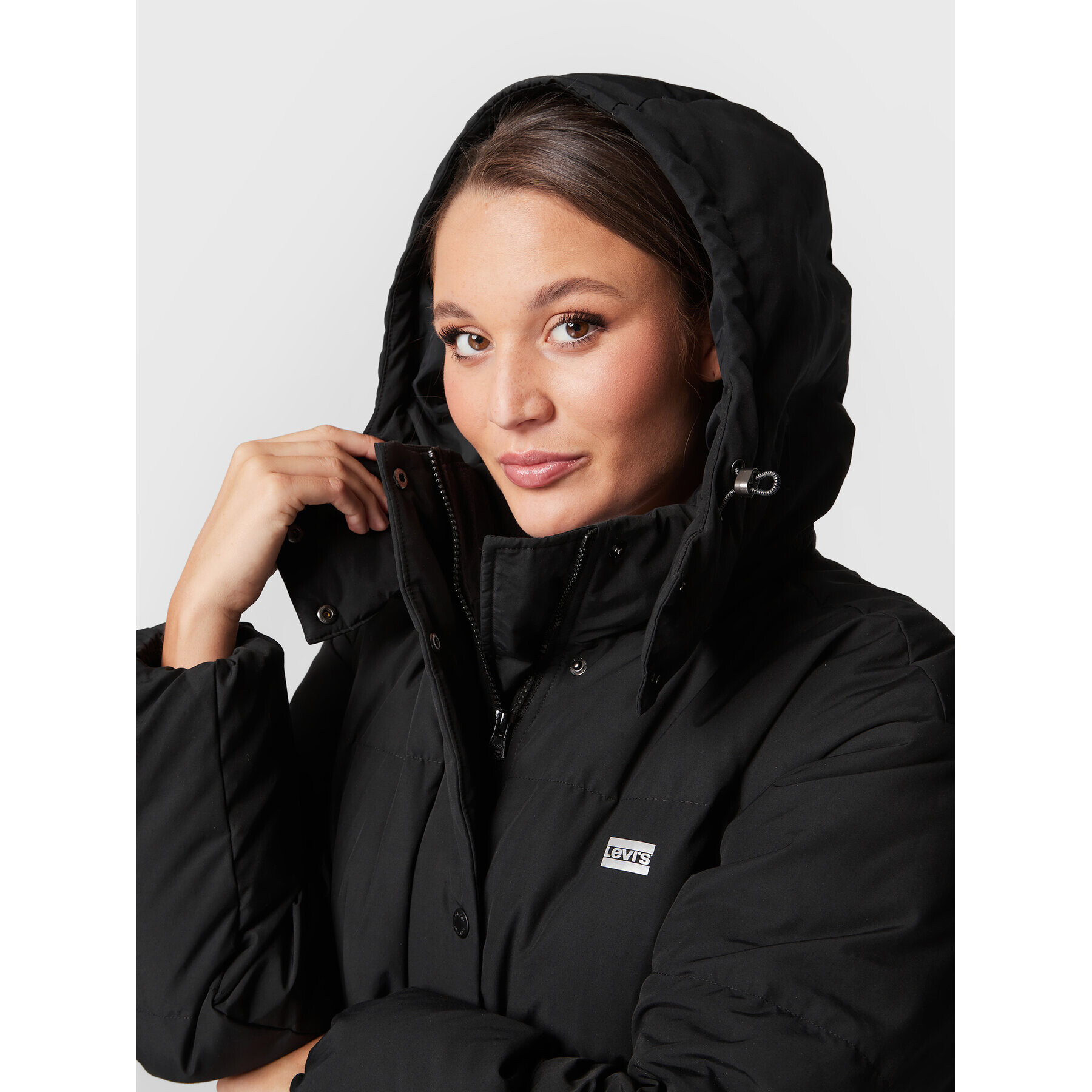 Levi's® Зимно яке Sleeping Bag A3255-0000 Черен Oversize - Pepit.bg