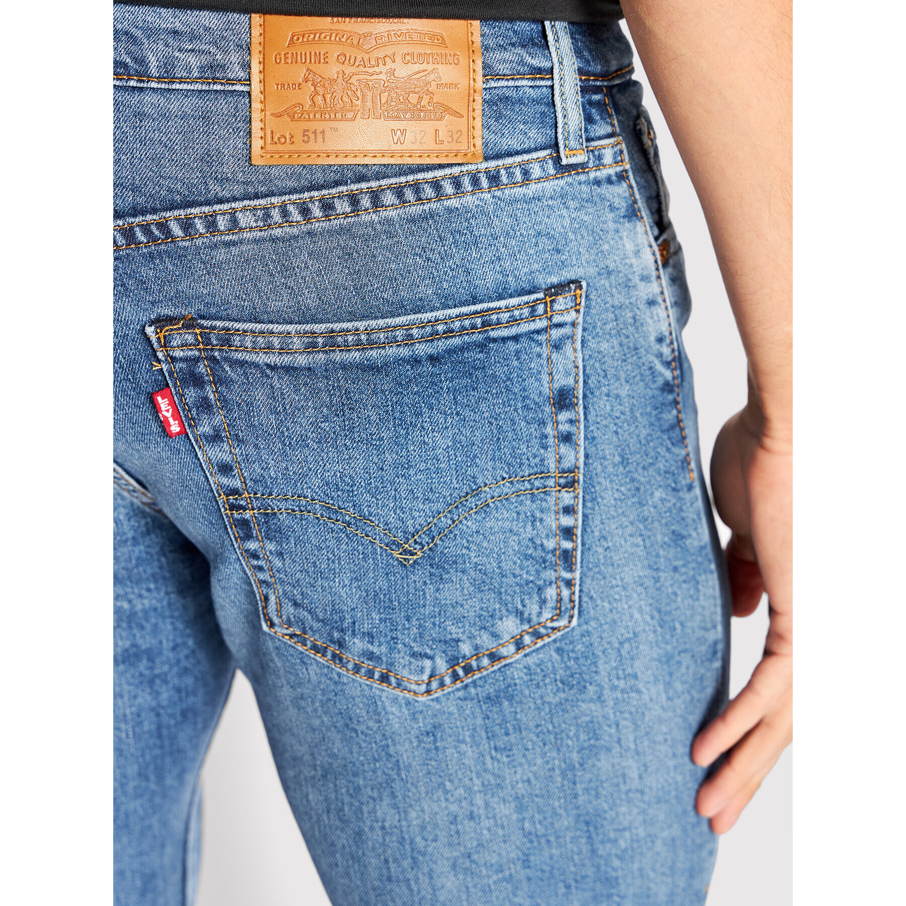 Levi's® Дънки 511™ 04511-5471 Син Slim Fit - Pepit.bg