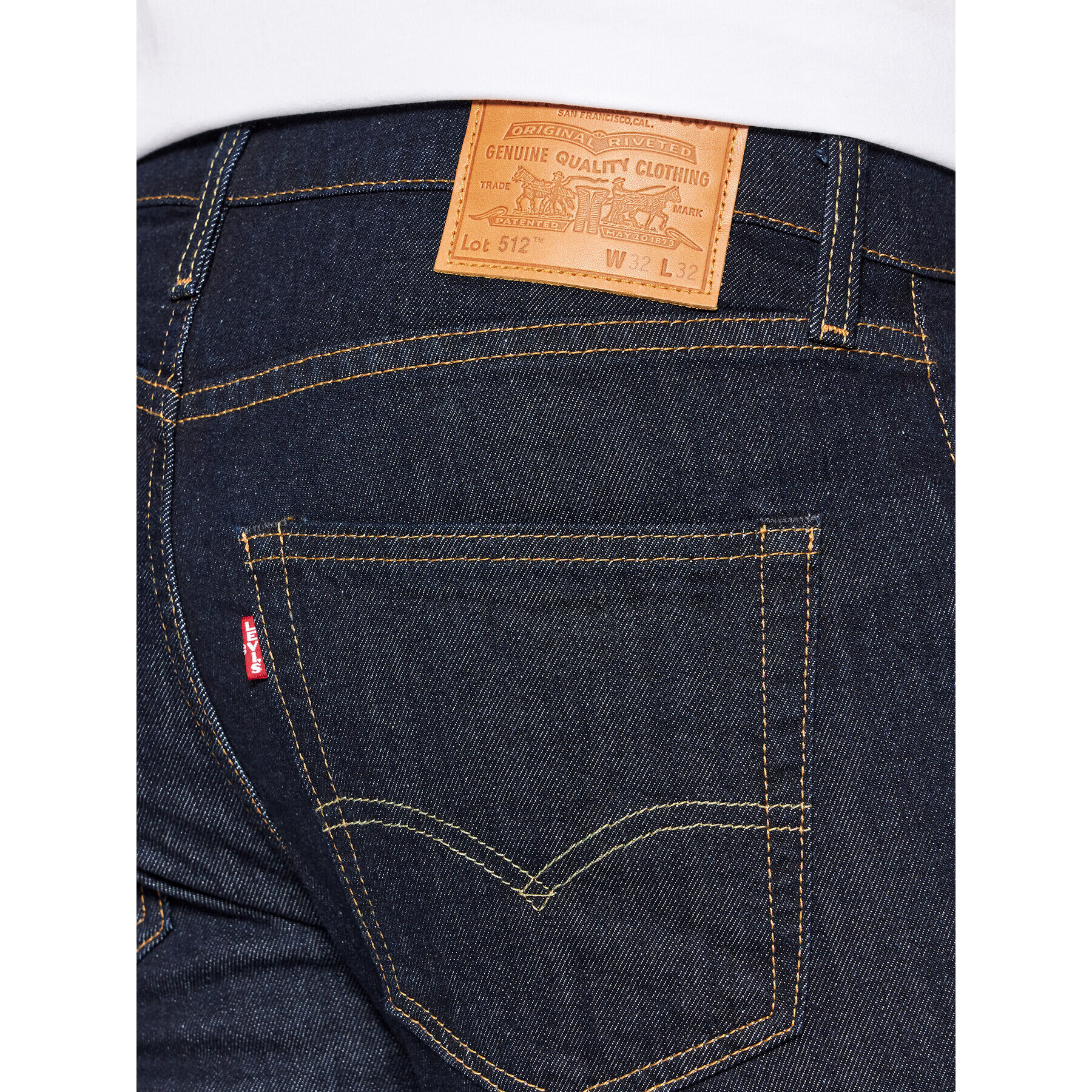 Levi's® Дънки 512™ 28833-0280 Тъмносин Slim Tapered Fit - Pepit.bg