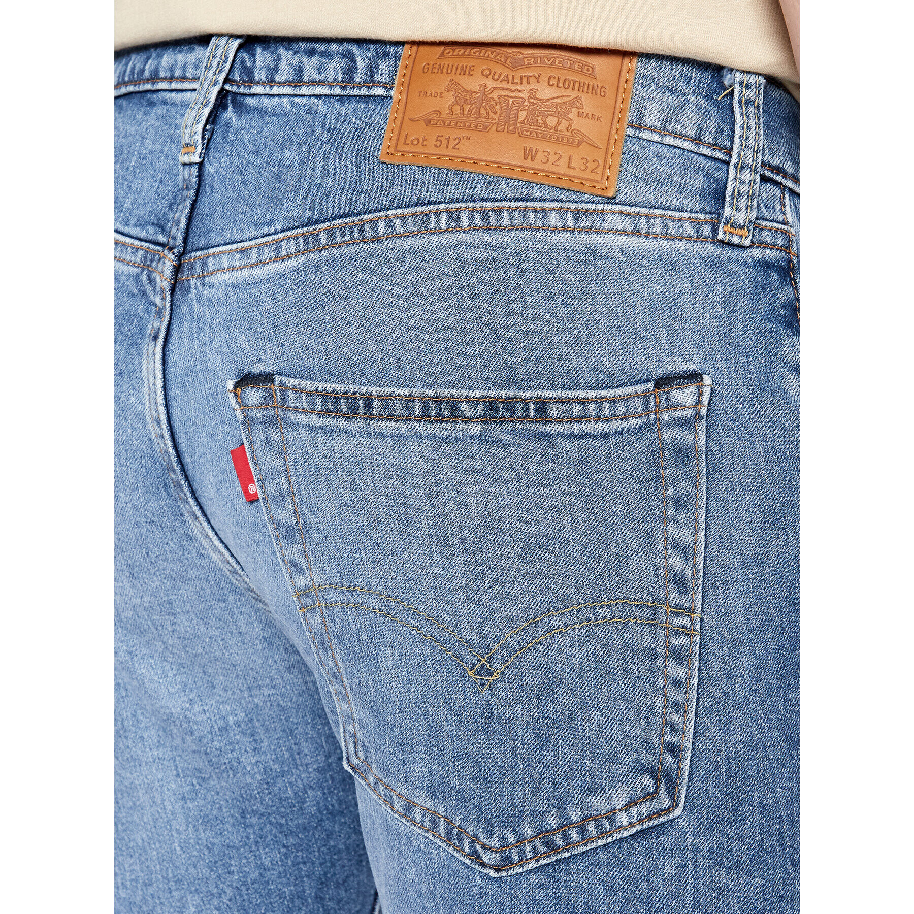 Levi's® Дънки 512™ 28833-1112 Син Slim Taper Fit - Pepit.bg