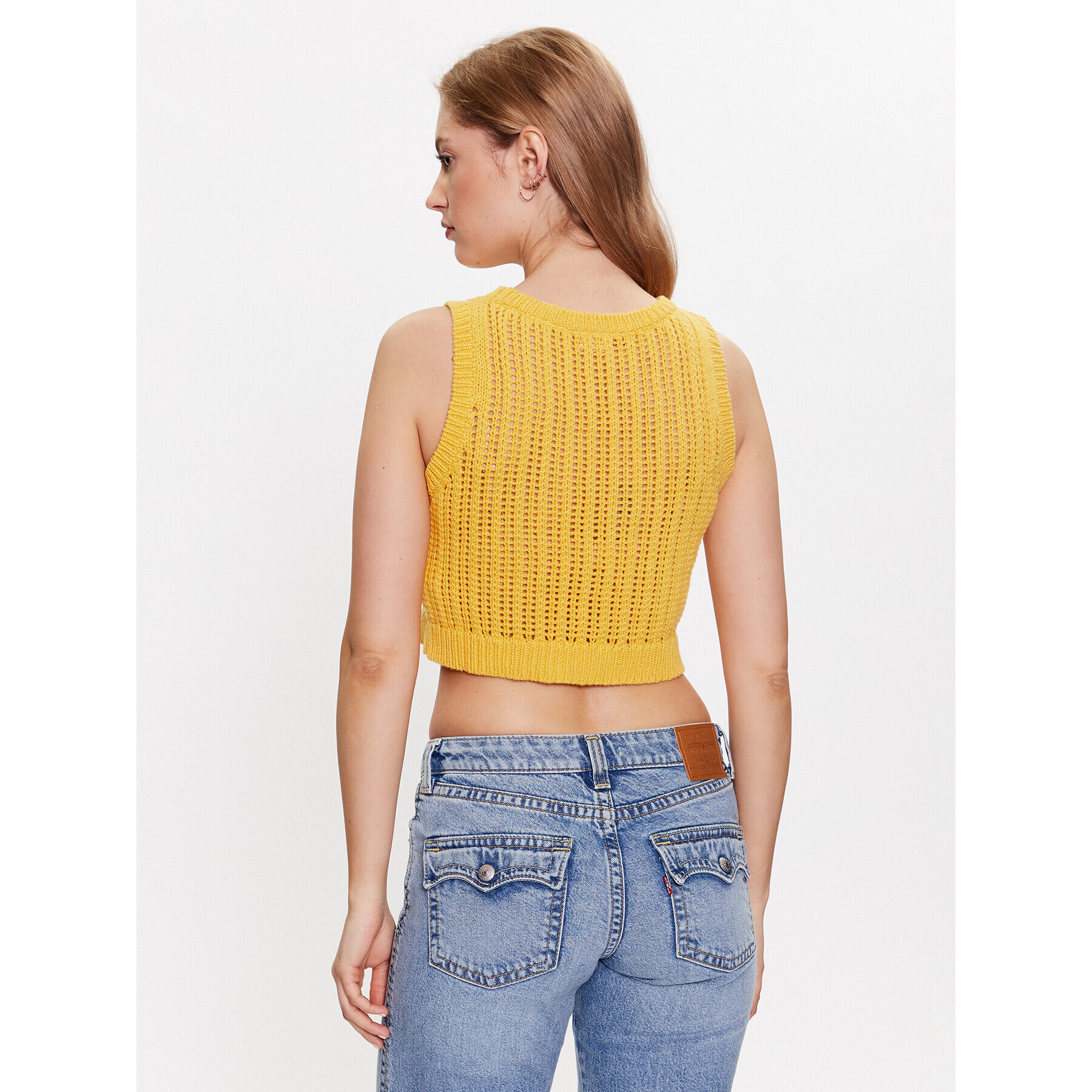 Levi's® Блуза A42470001 Жълт Slim Fit - Pepit.bg