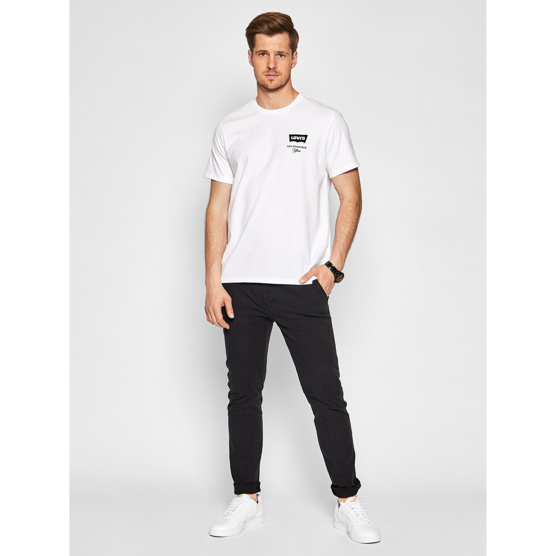 Levi's® Чино панталони 17199-0005 Черен Slim Fit - Pepit.bg