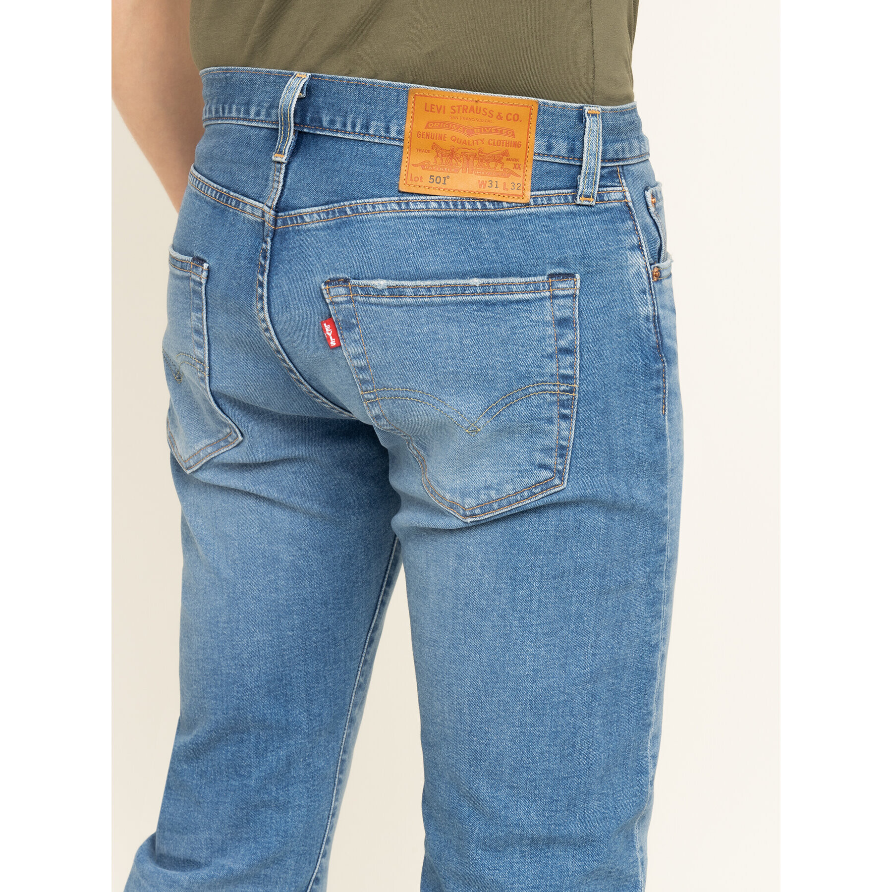 Levi's® Дънки 501® 00501-2920 Син Original Fit - Pepit.bg
