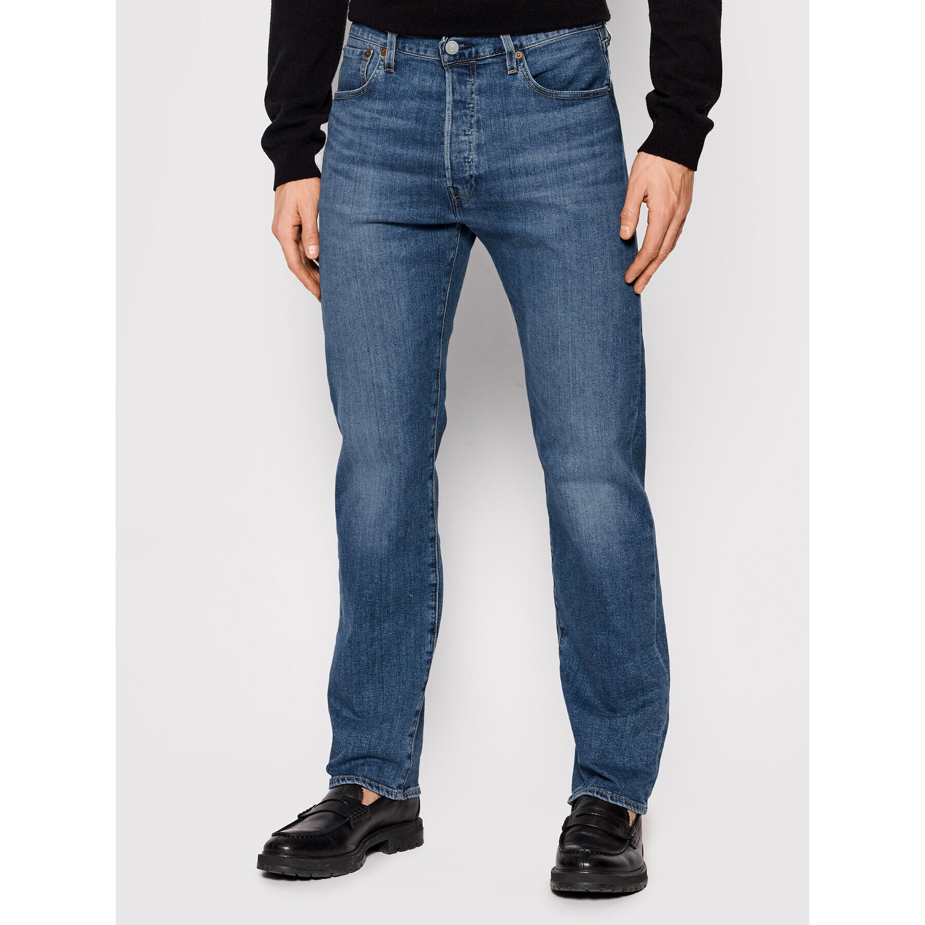 Levi's® Дънки 501® 00501-3220 Син Original Fit - Pepit.bg