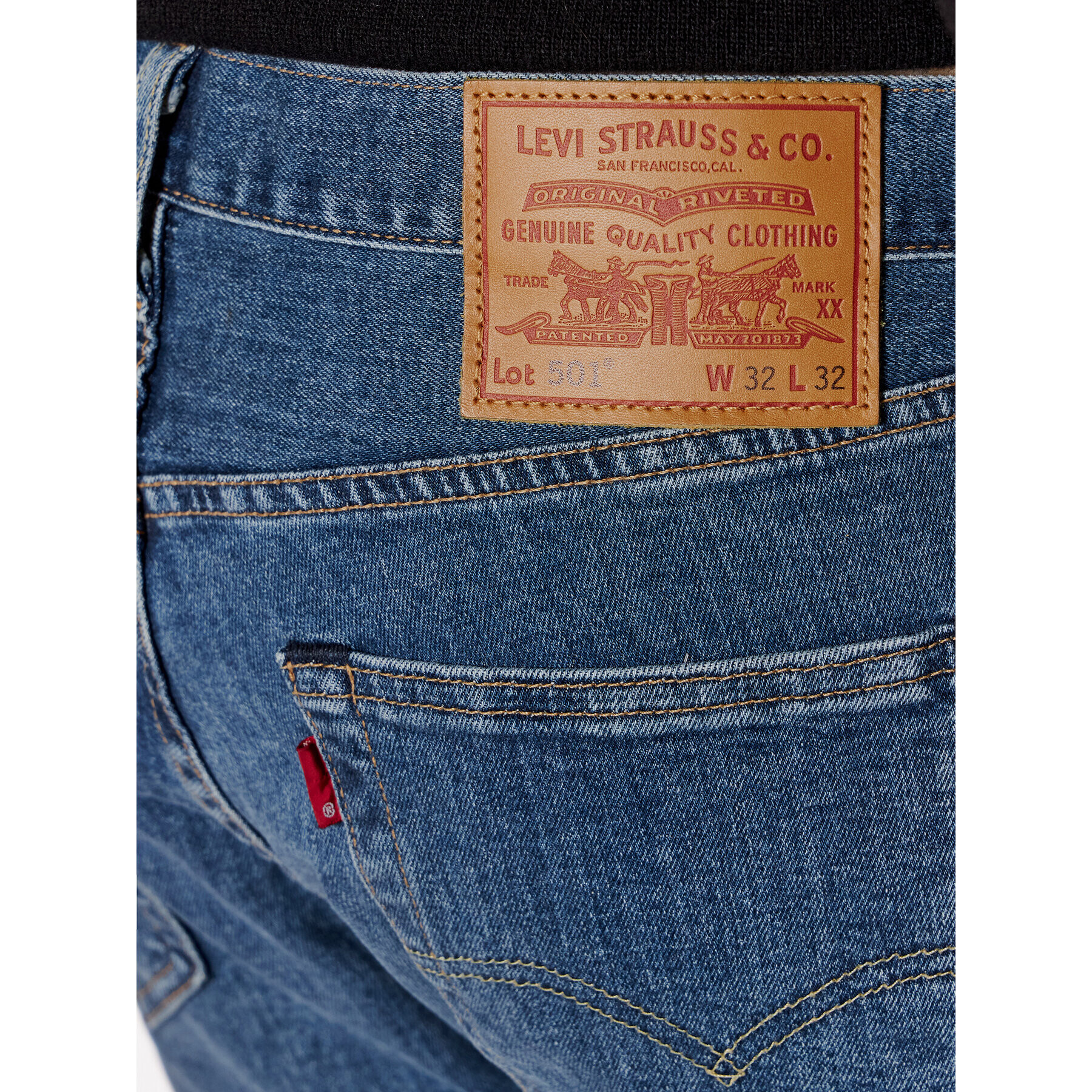 Levi's® Дънки 501® 00501-3220 Син Original Fit - Pepit.bg