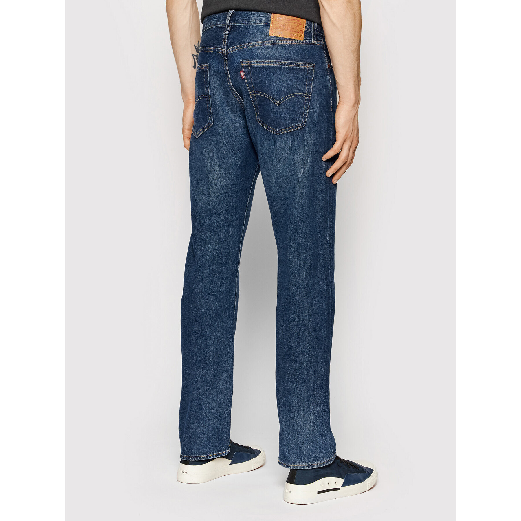 Levi's® Дънки 501® 00501-3273 Тъмносин Regular Fit - Pepit.bg