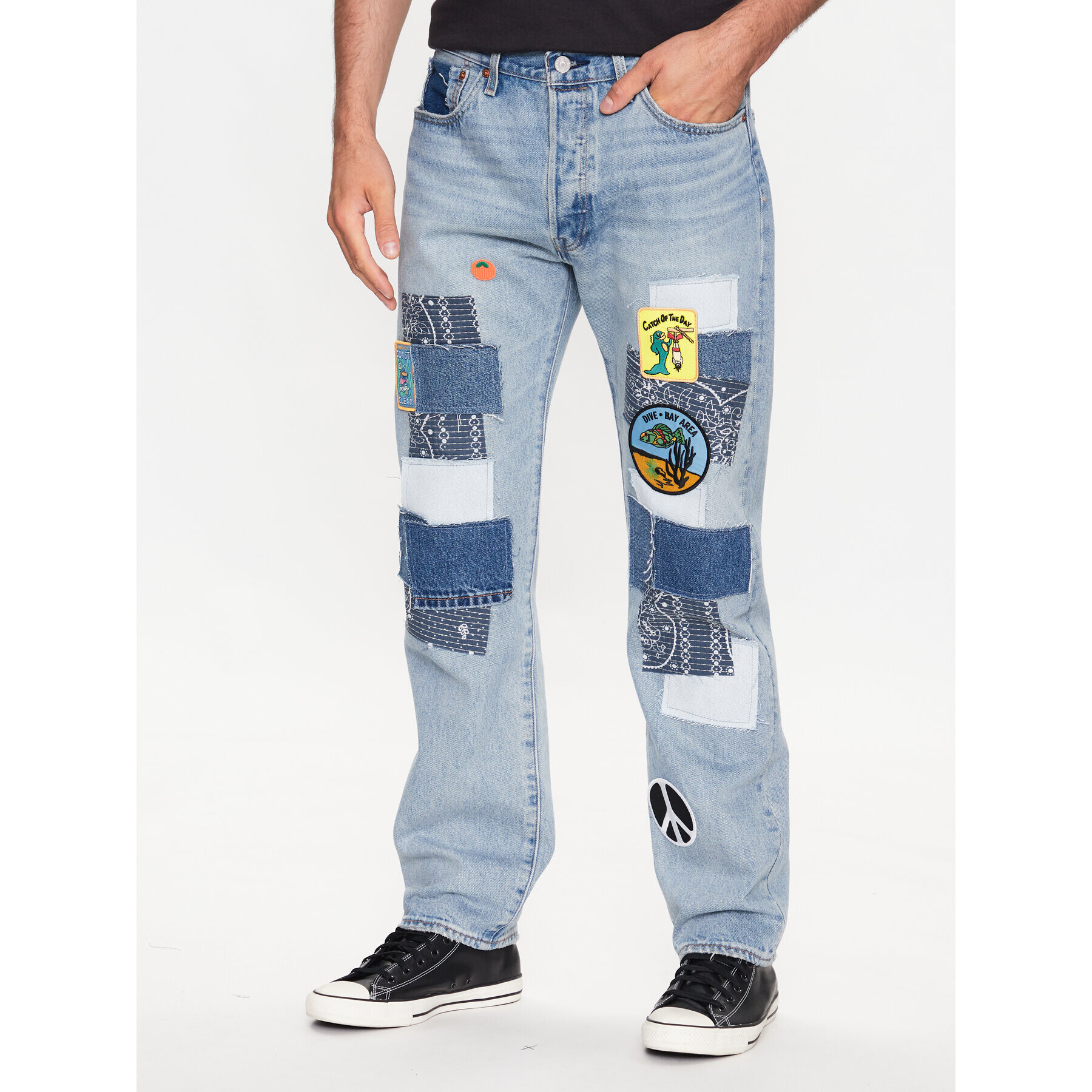 Levi's® Дънки 501® 00501-3467 Син Regular Fit - Pepit.bg
