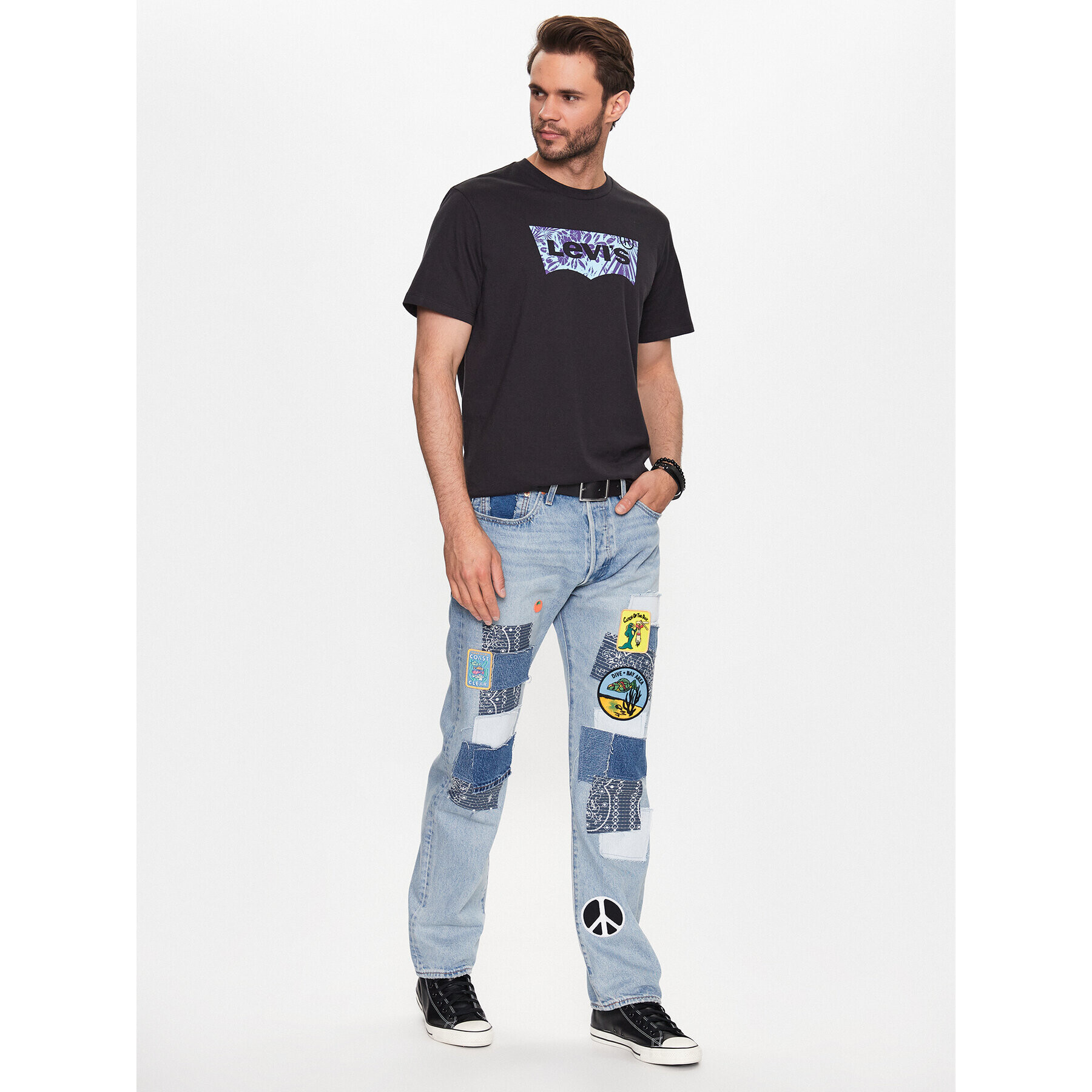Levi's® Дънки 501® 00501-3467 Син Regular Fit - Pepit.bg