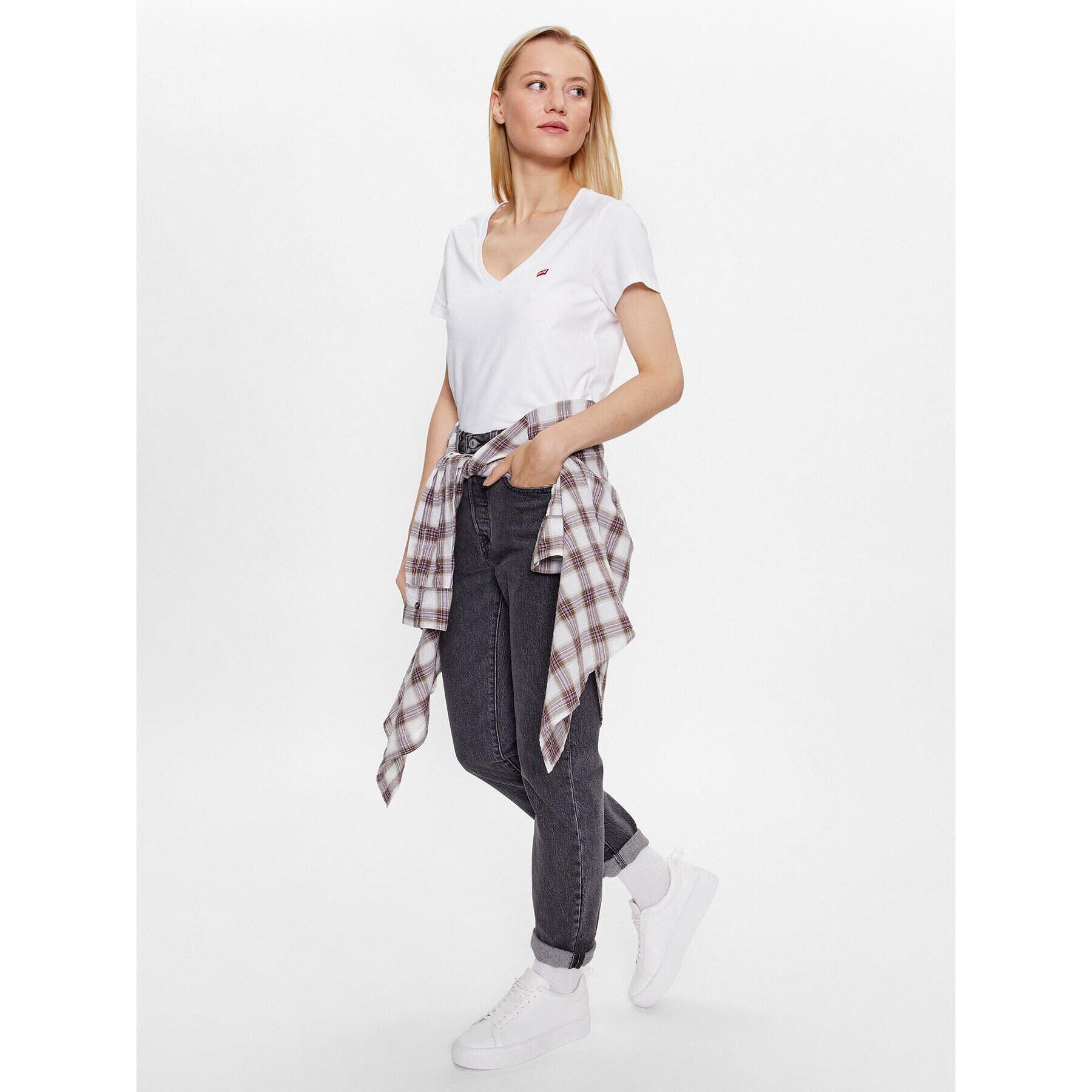 Levi's® Дънки 501® 36200-0111 Сив Cropped Fit - Pepit.bg